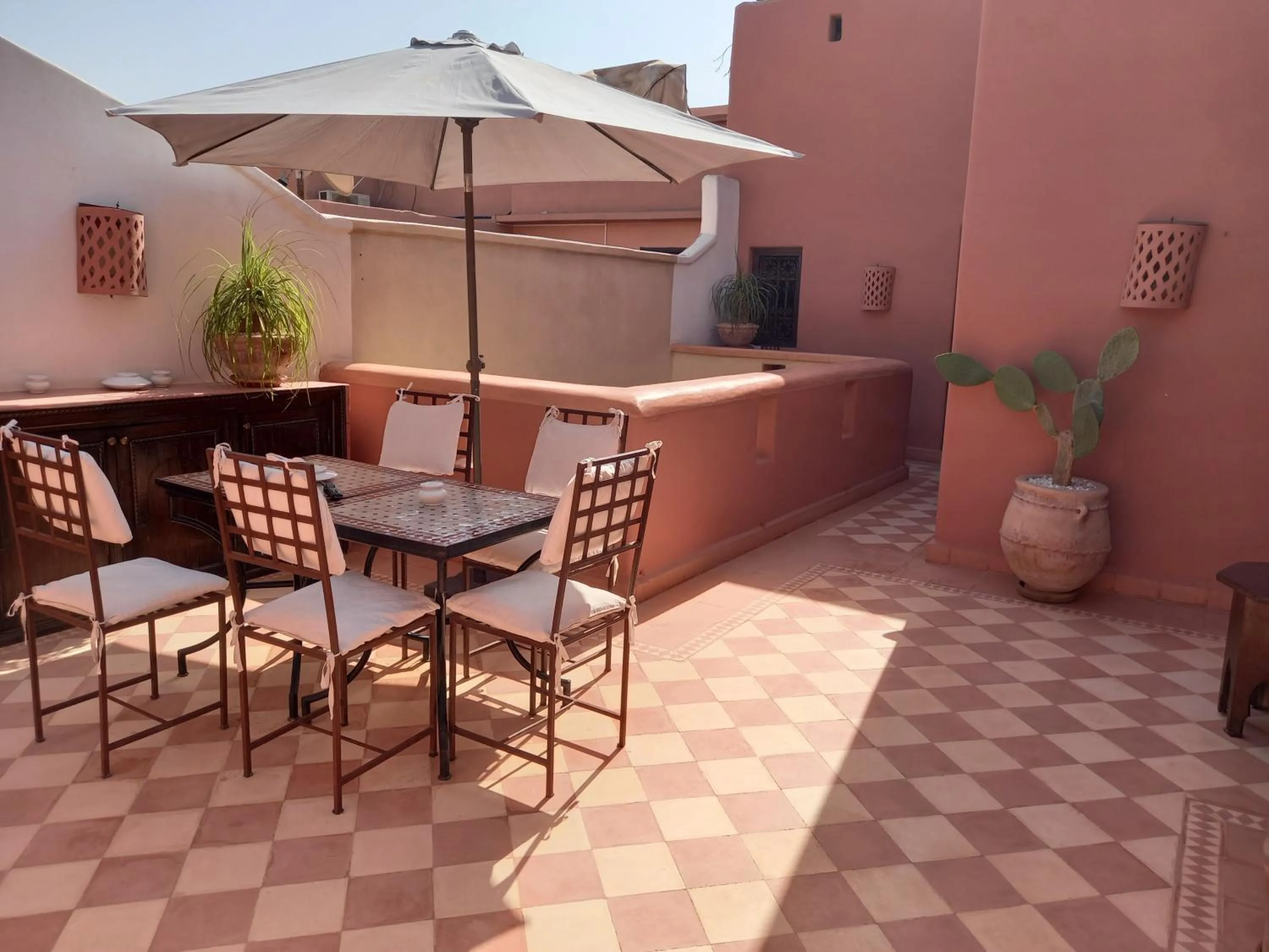 Patio in Riad CHERRATA