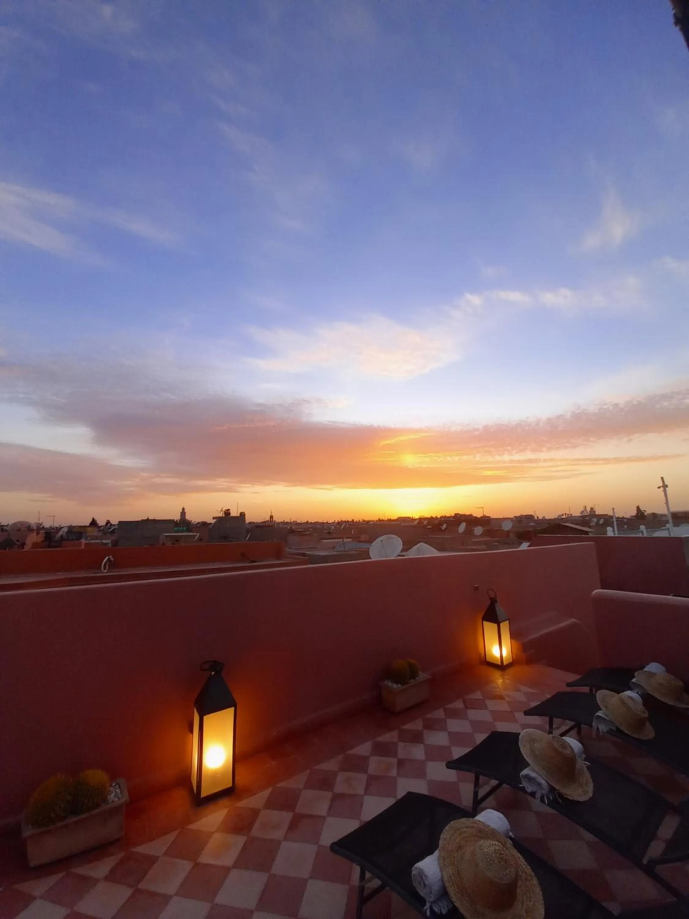 View (from property/room) in Riad CHERRATA