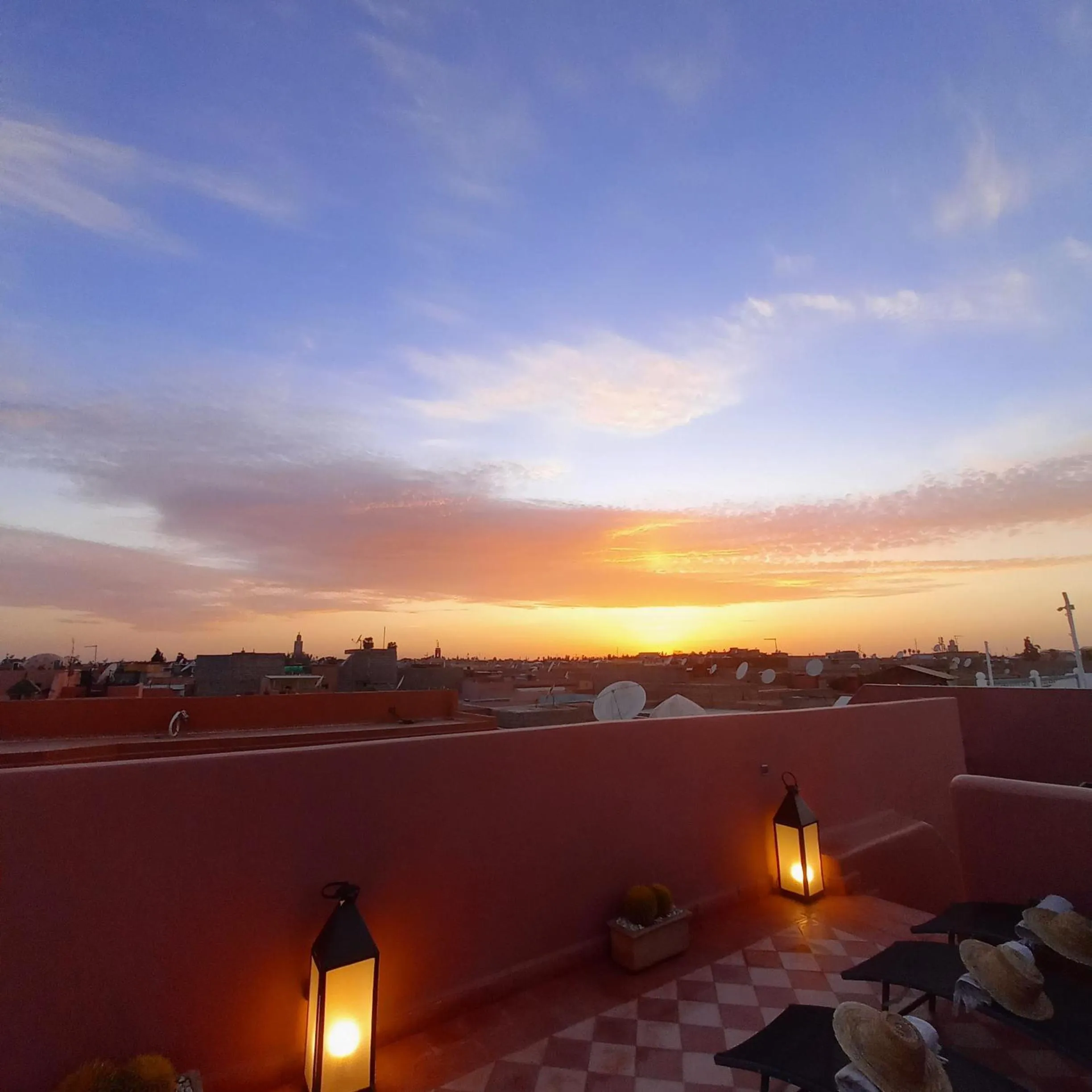 Patio in Riad CHERRATA