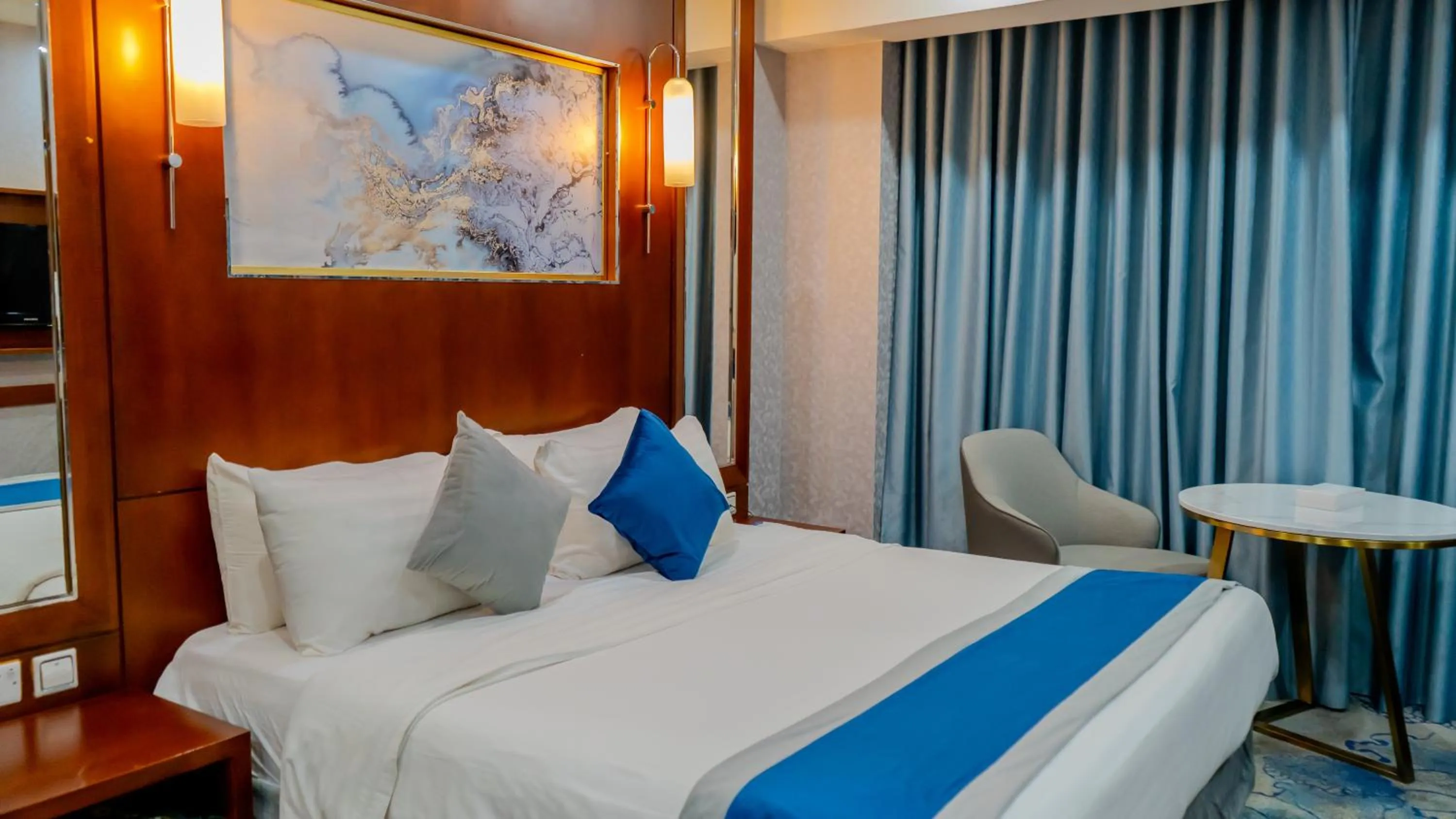 Bed in Warwick Al Dabab Riyadh - Nuzul Al Dabab