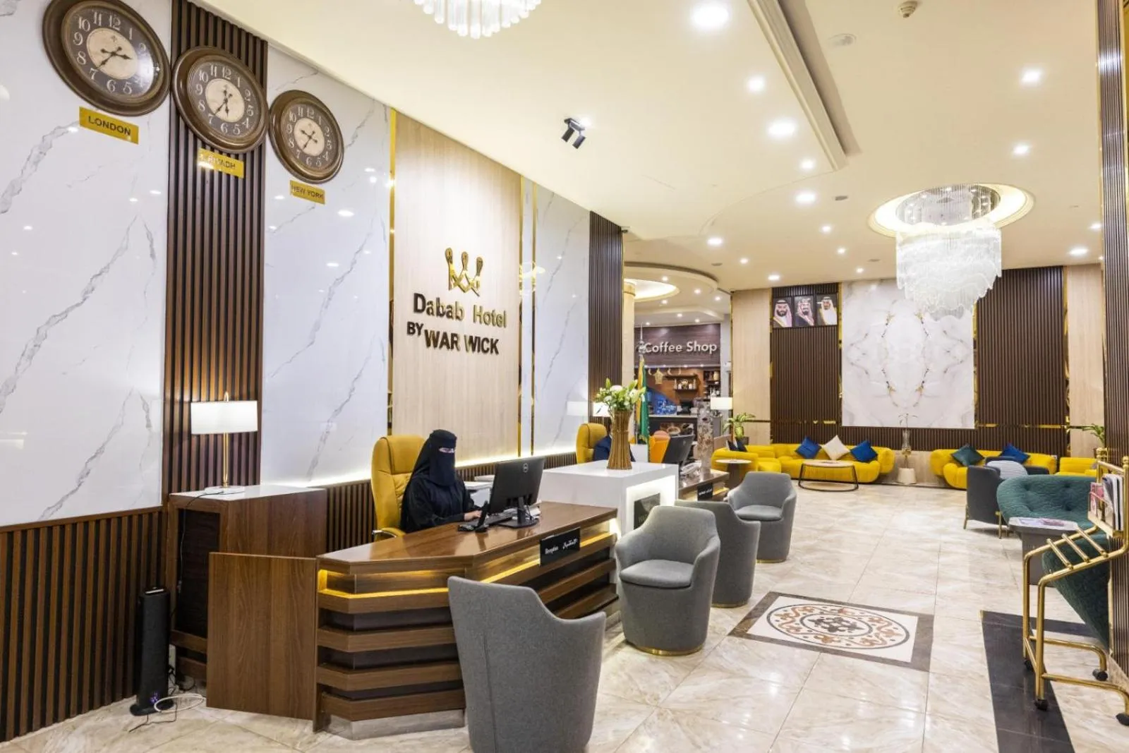 Lobby or reception in Warwick Al Dabab Riyadh - Nuzul Al Dabab