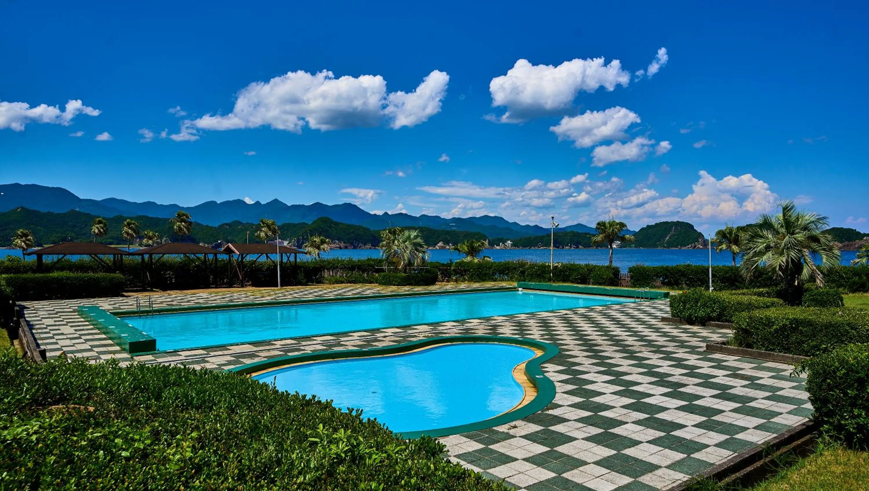 Sea view in Hana Irodori no Yado Kayuu