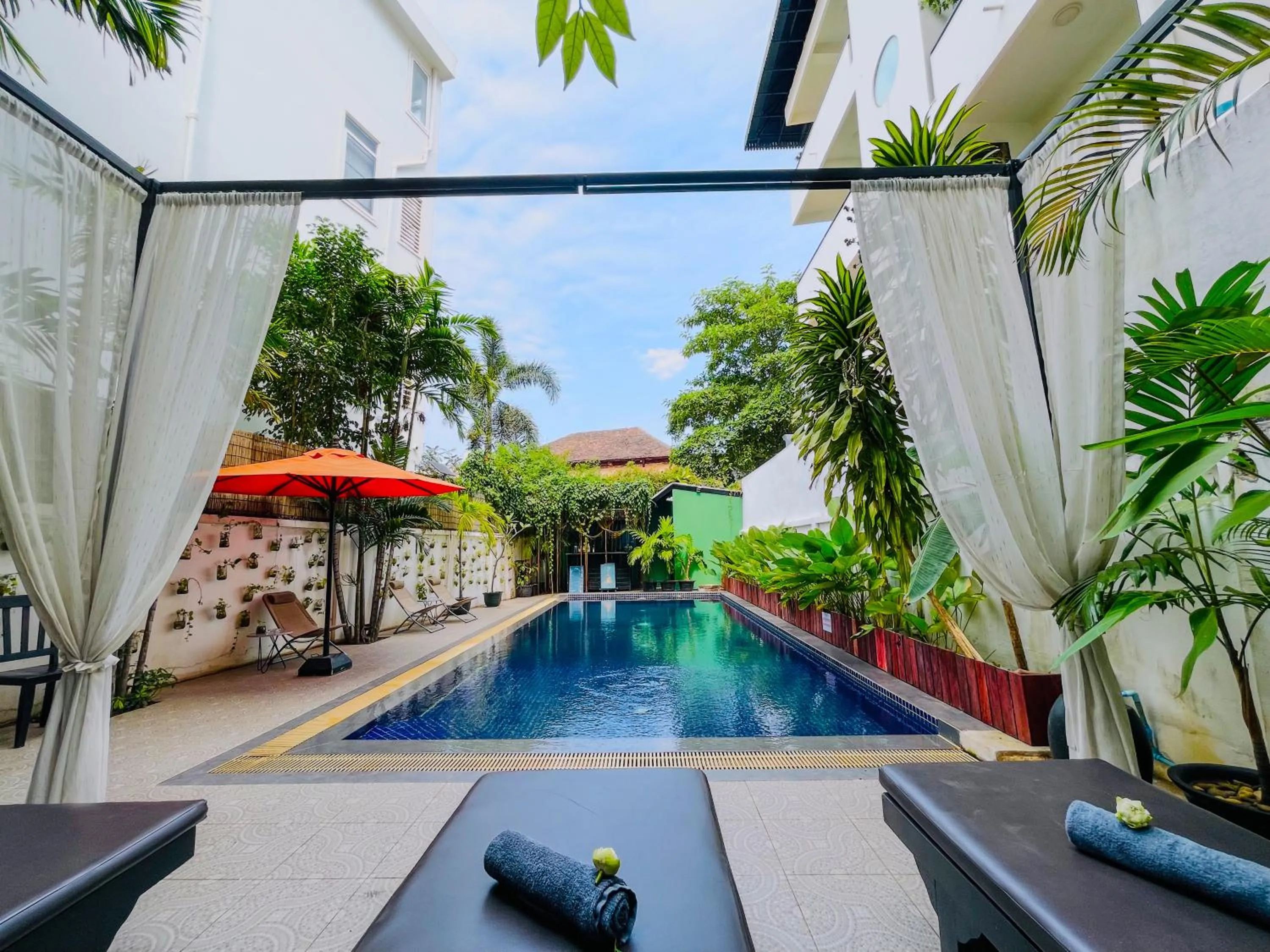 Swimming pool in Siem Reap Urban Boutique Hotel