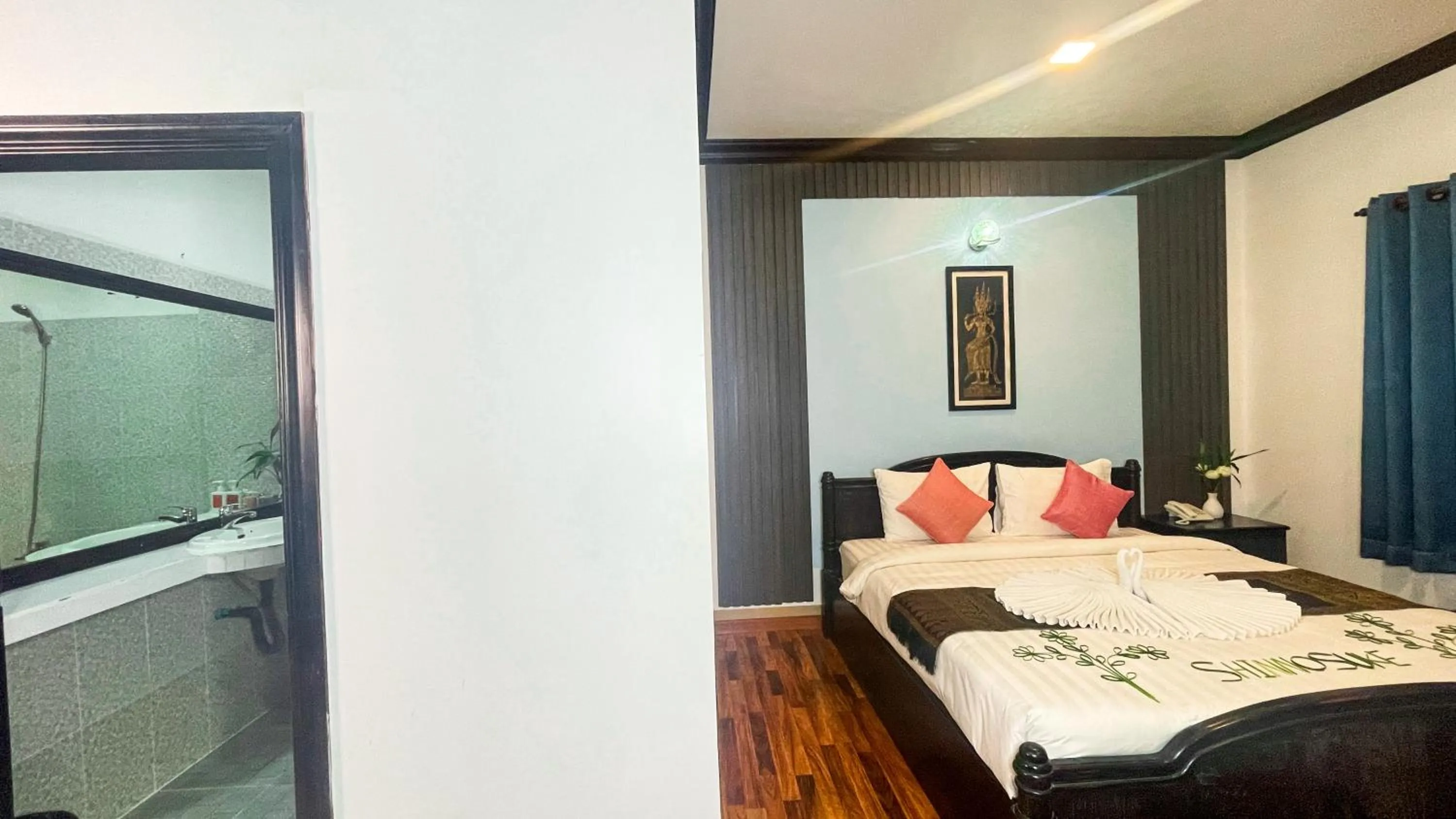 Toilet, Bed in Siem Reap Urban Boutique Hotel