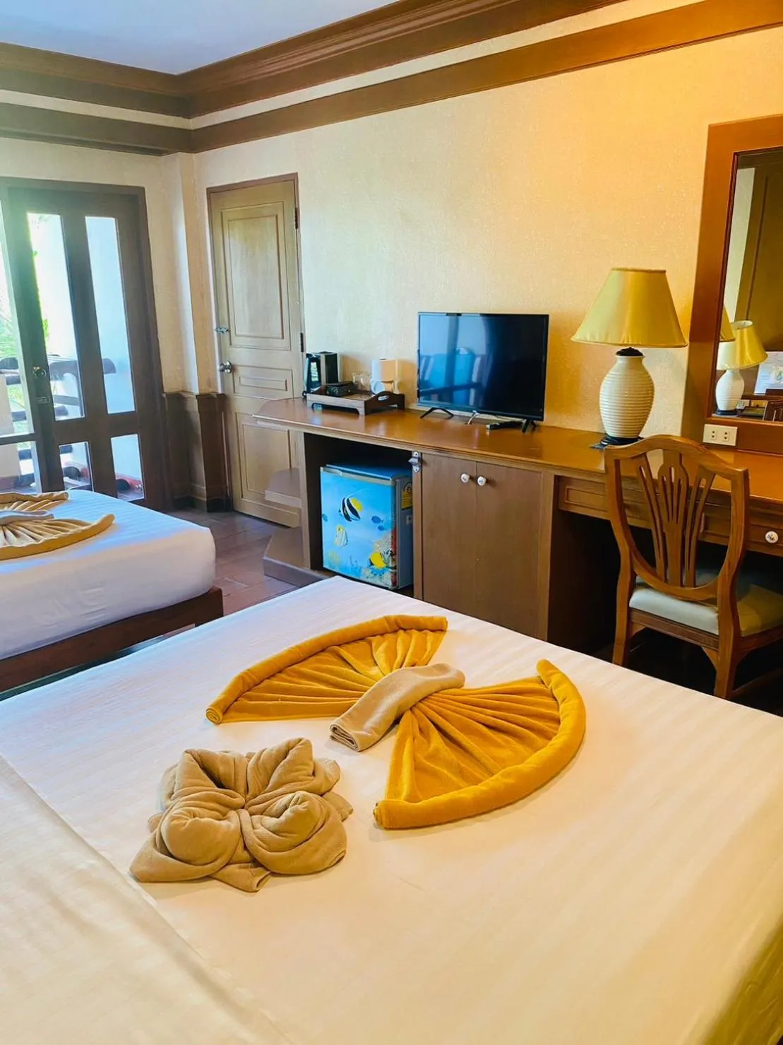 Bedroom, Bed in Ko Tao Paradise Resort