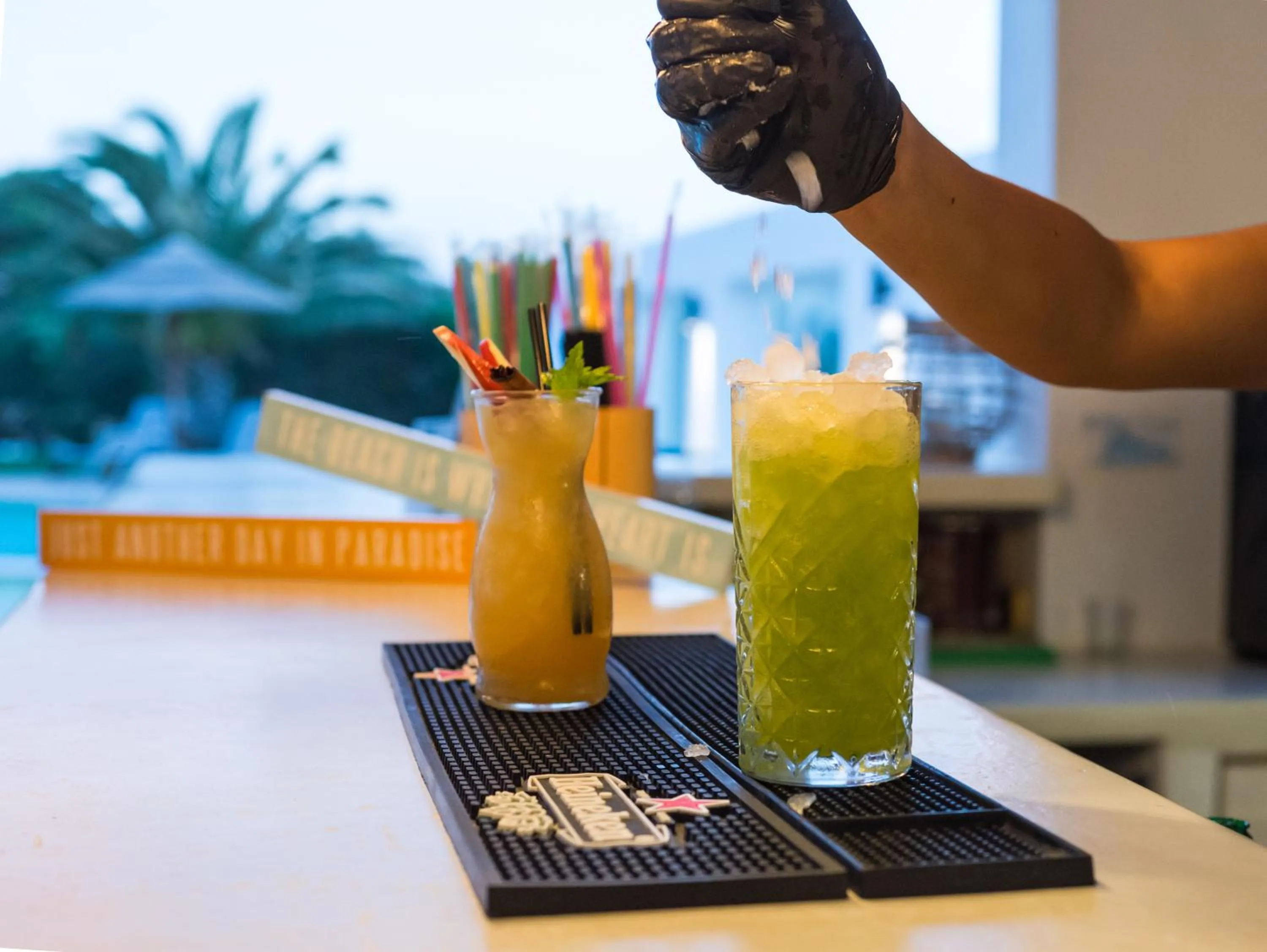 Alcoholic drinks in Dolphin Kastraki Studios