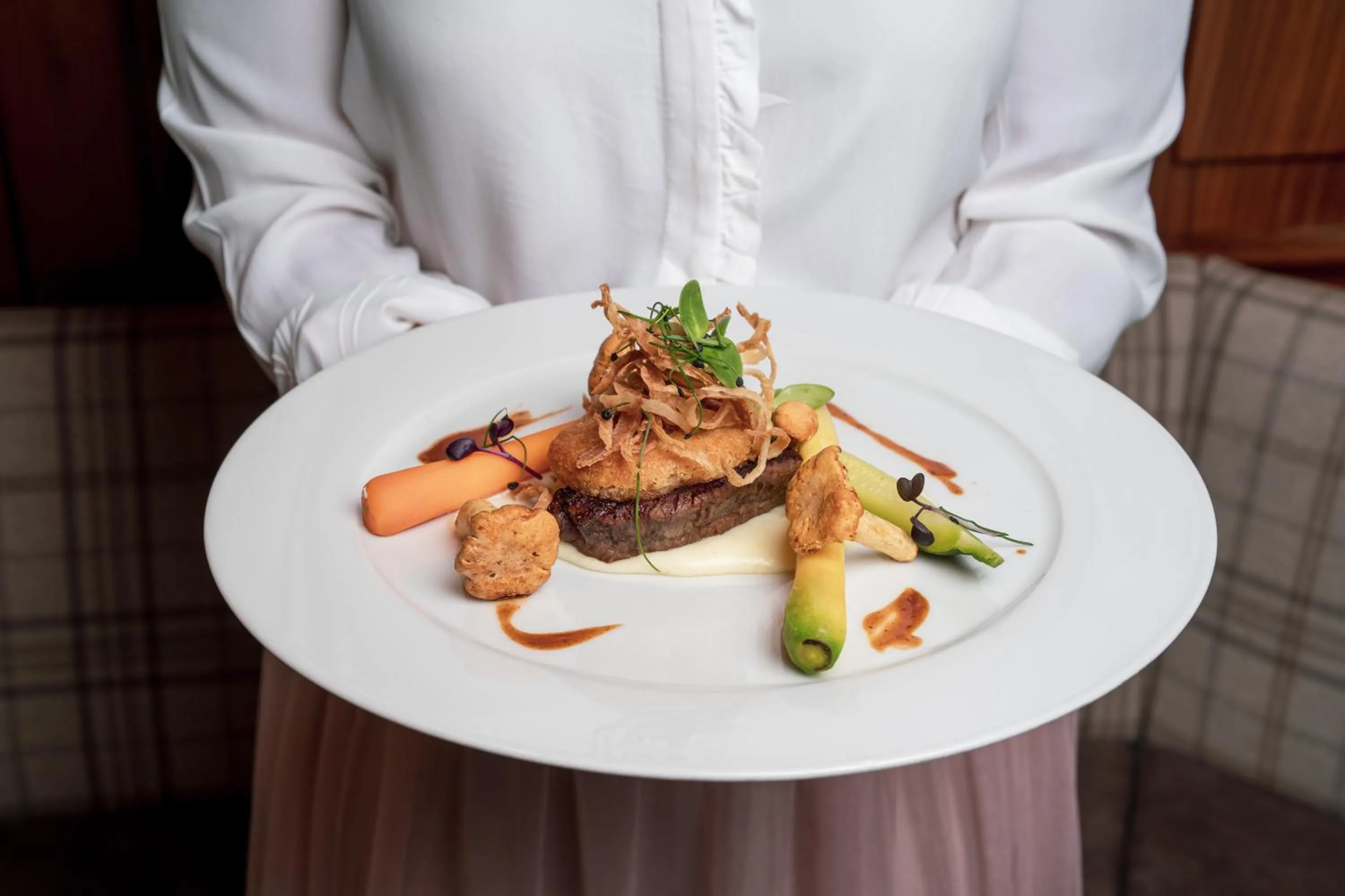 Food close-up in Piccolo - Dolomites & Gourmet Hotel