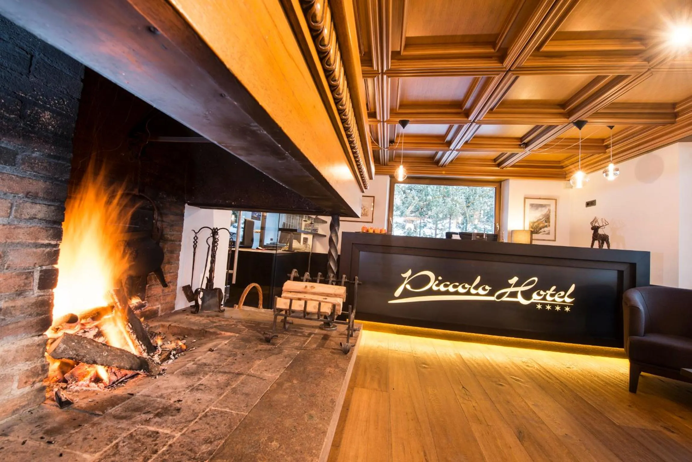 Lobby or reception in Piccolo - Dolomites & Gourmet Hotel