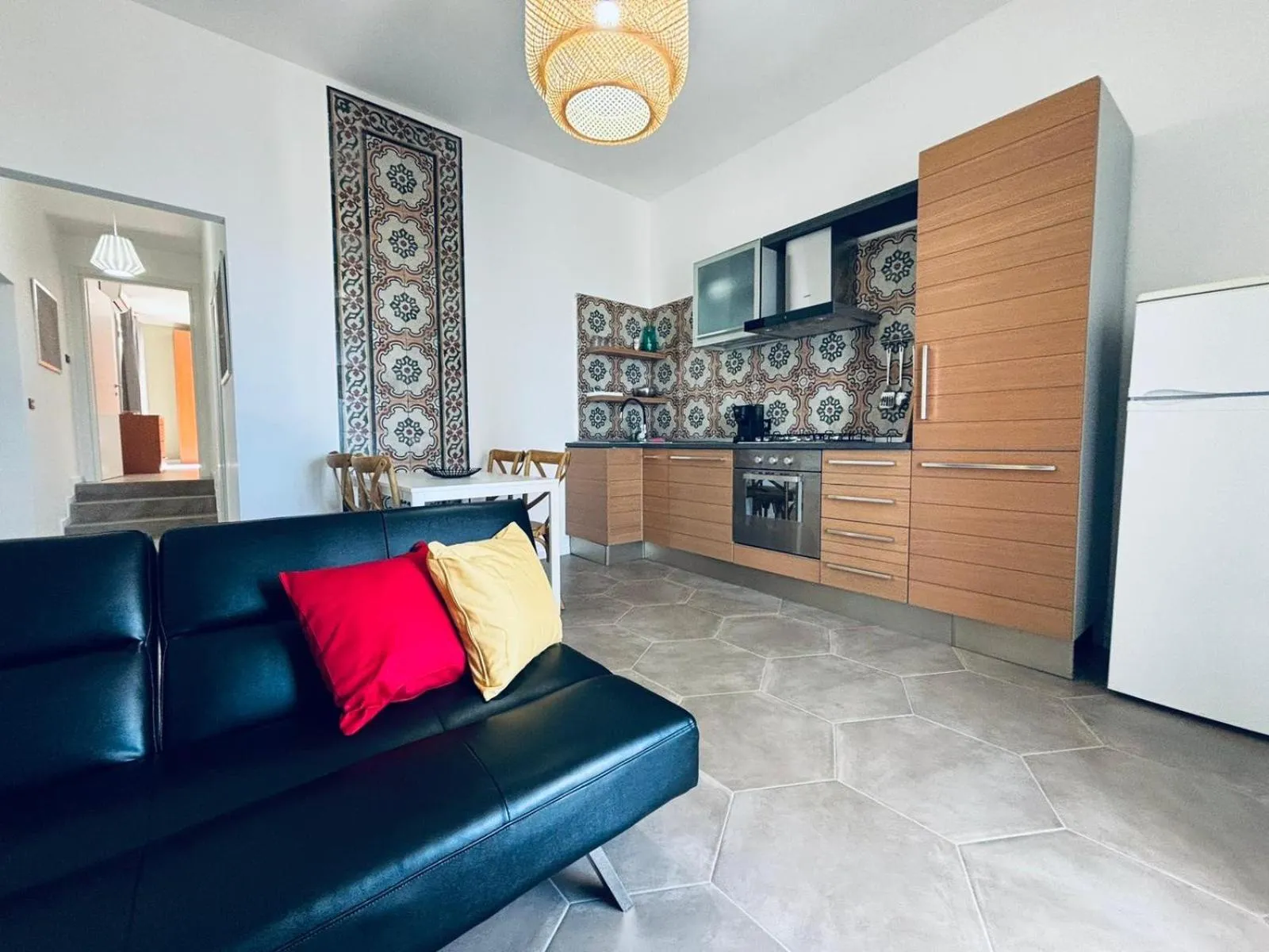 Kitchen or kitchenette in Manca Residence