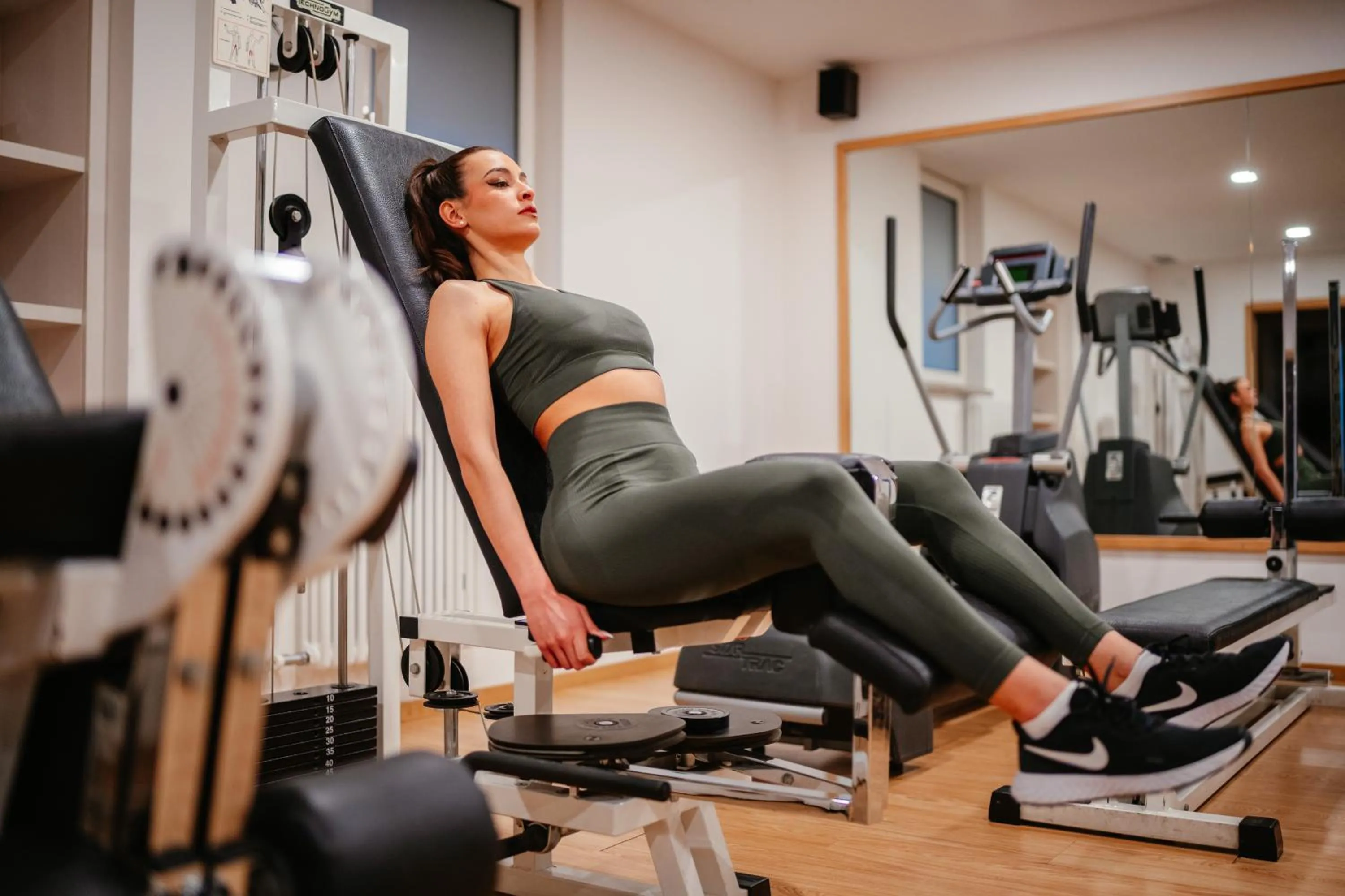 Fitness centre/facilities in Residence Hotel Miralago