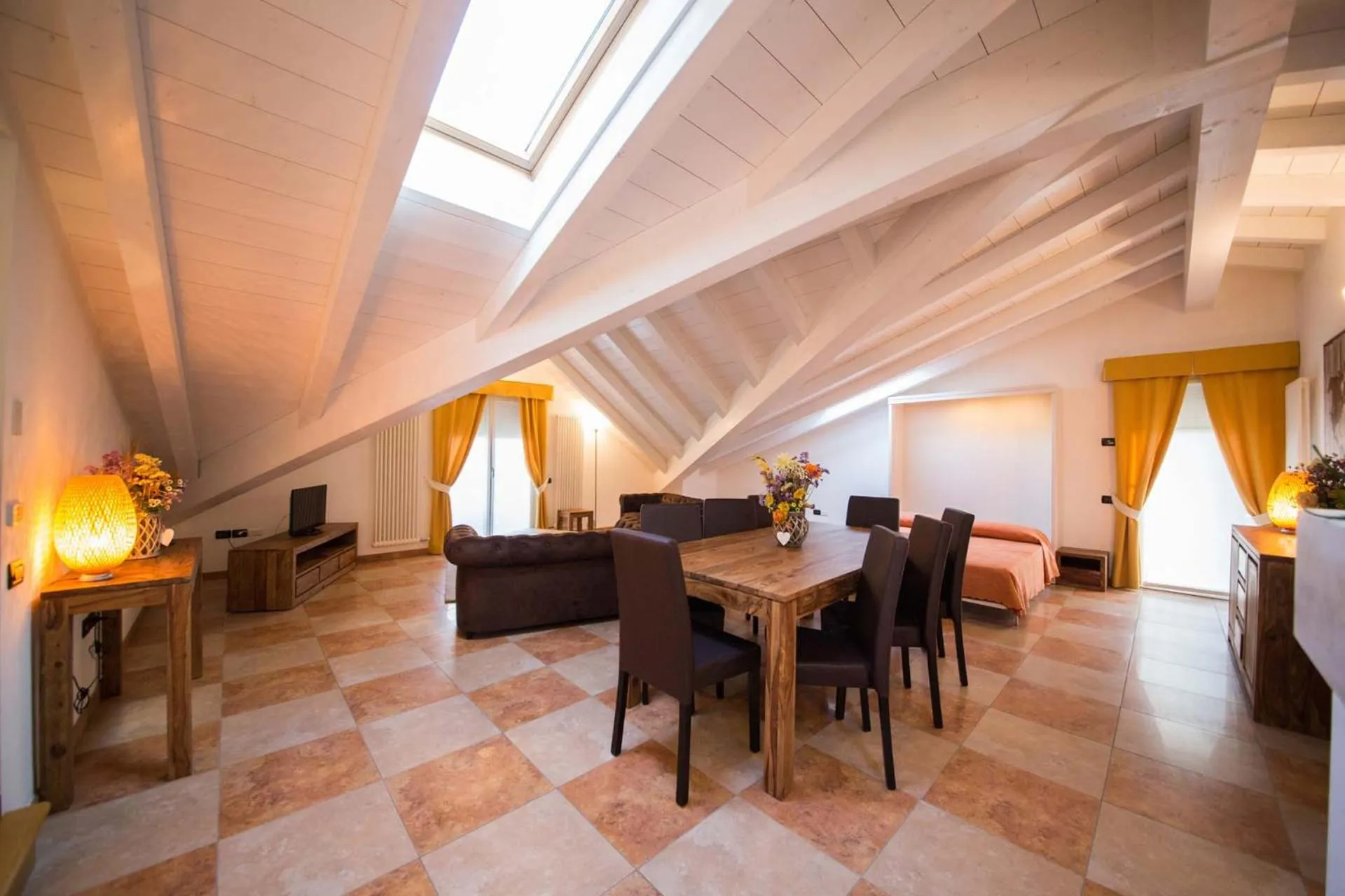 Living room in Residence Hotel Miralago