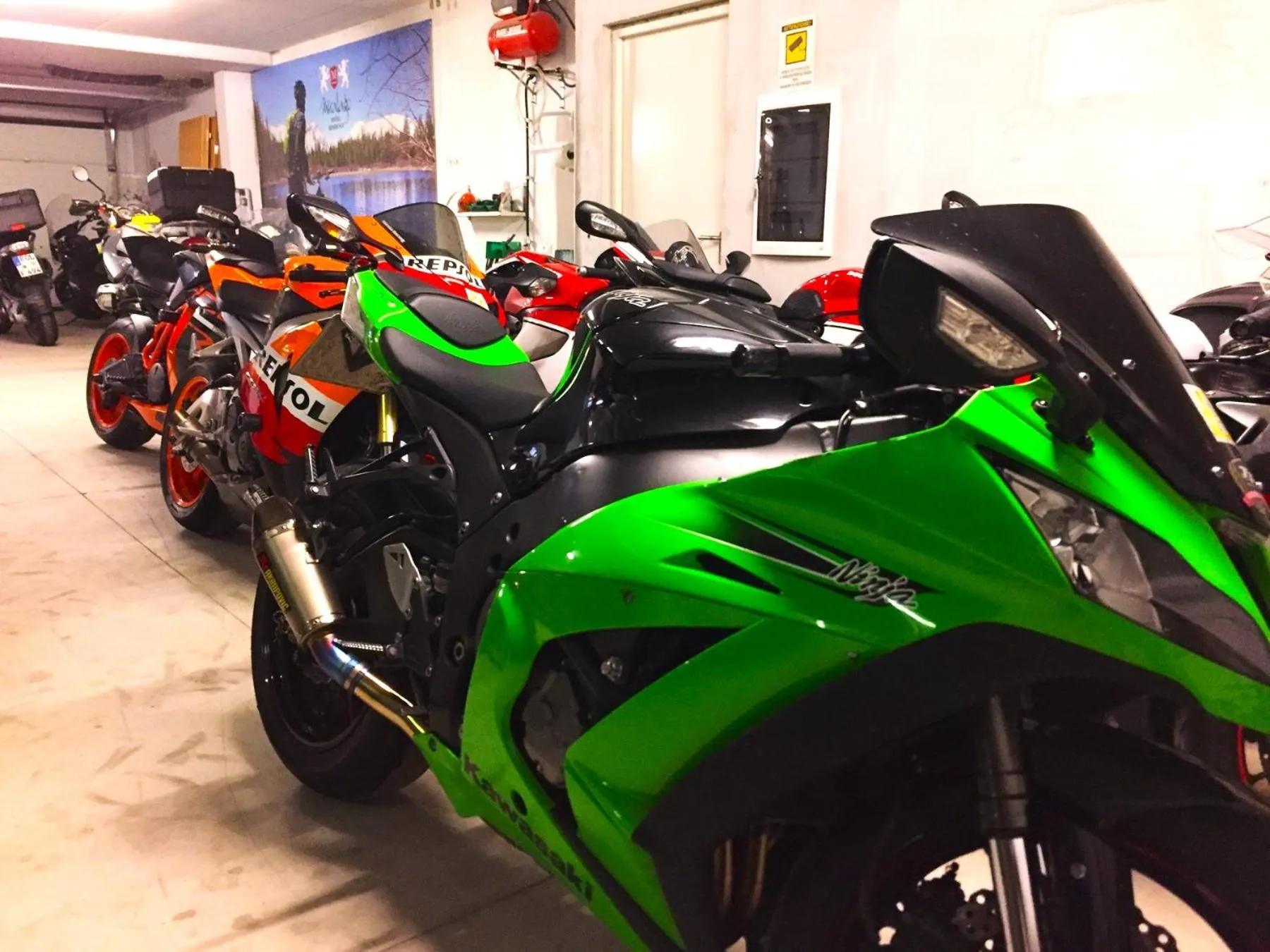 Parking in Residence Hotel Miralago