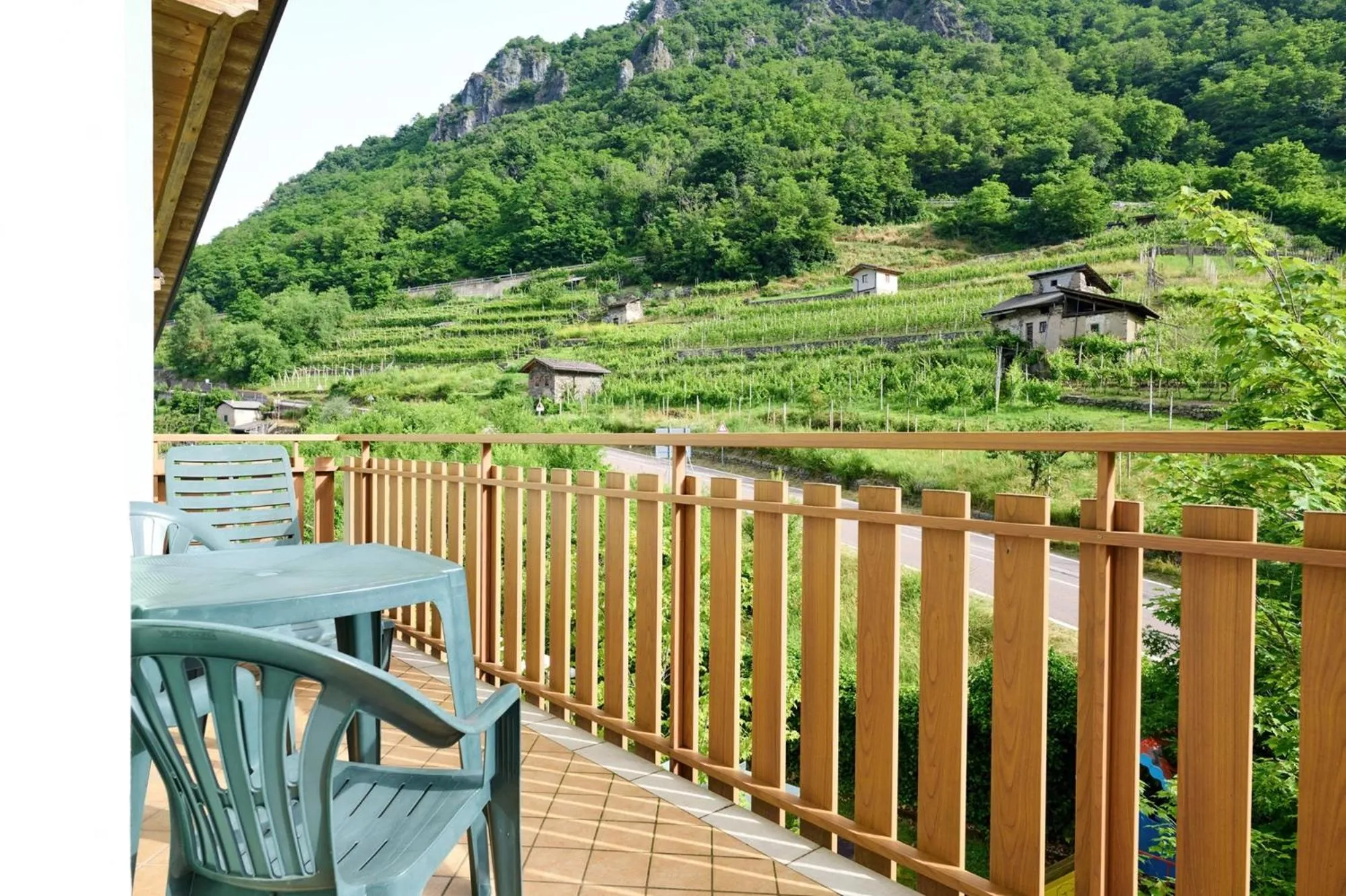 Balcony/Terrace in Residence Hotel Miralago