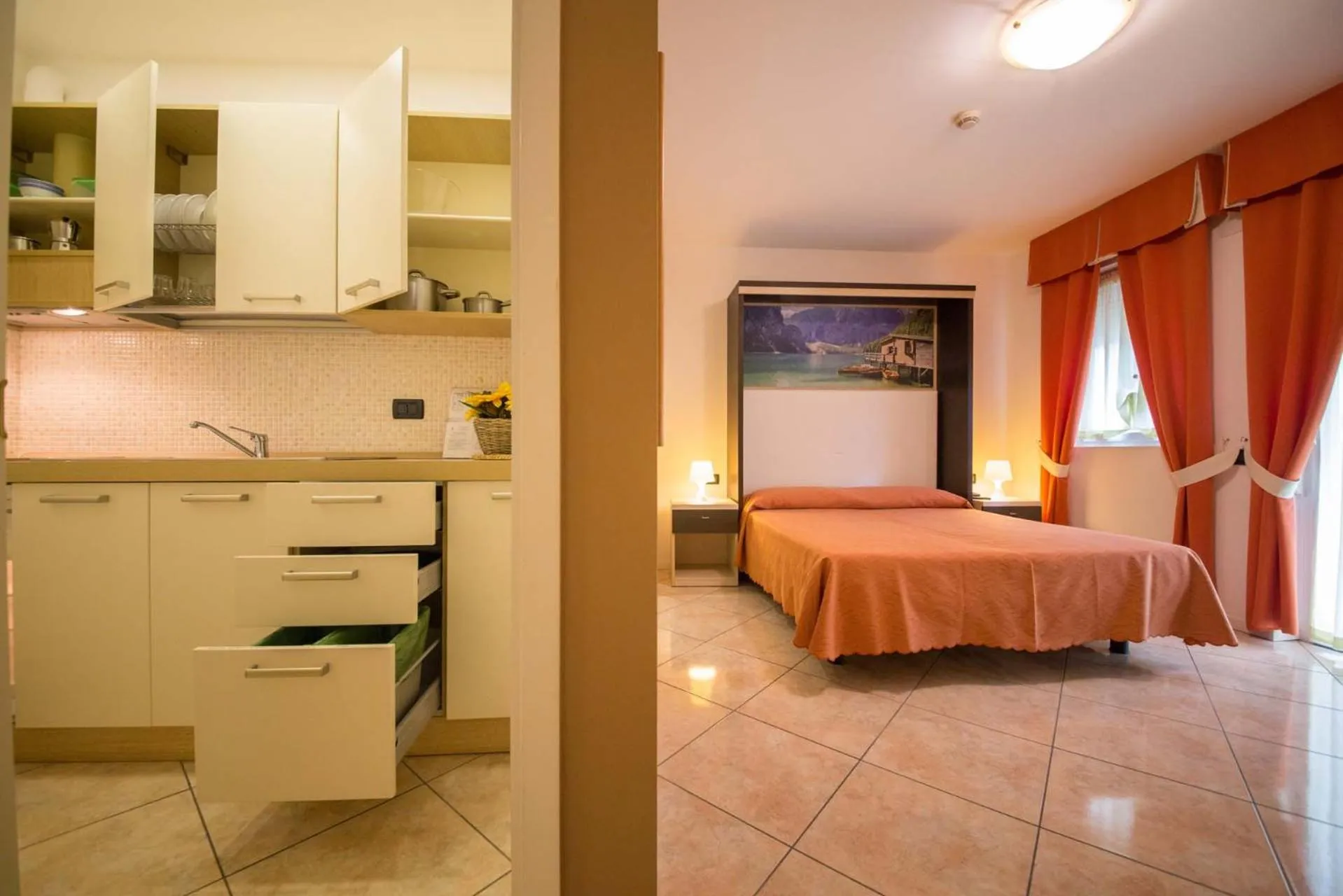 Photo of the whole room, Bed in Residence Hotel Miralago