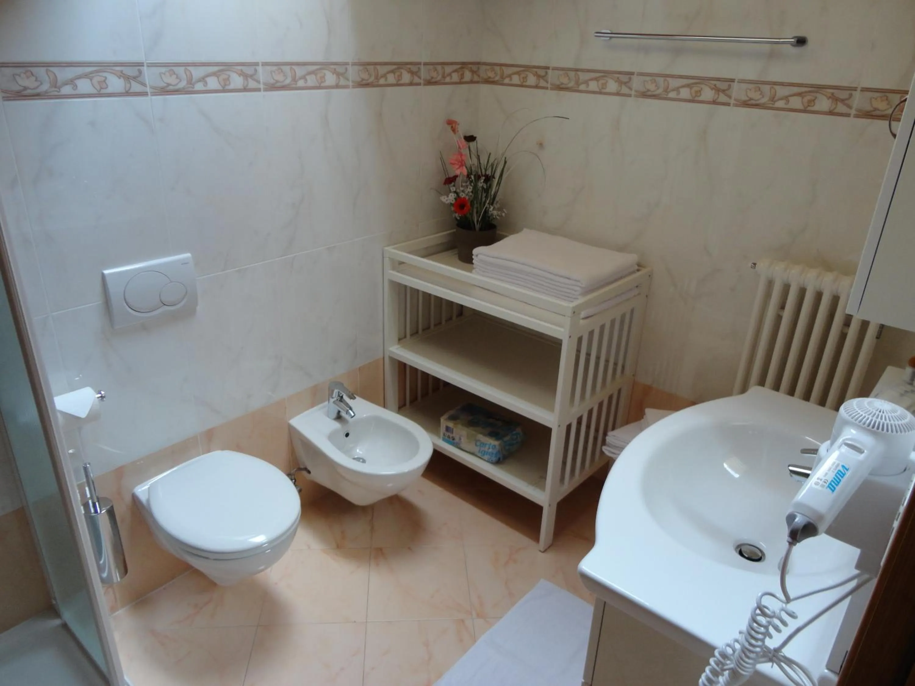 Bathroom in Residence Hotel Miralago