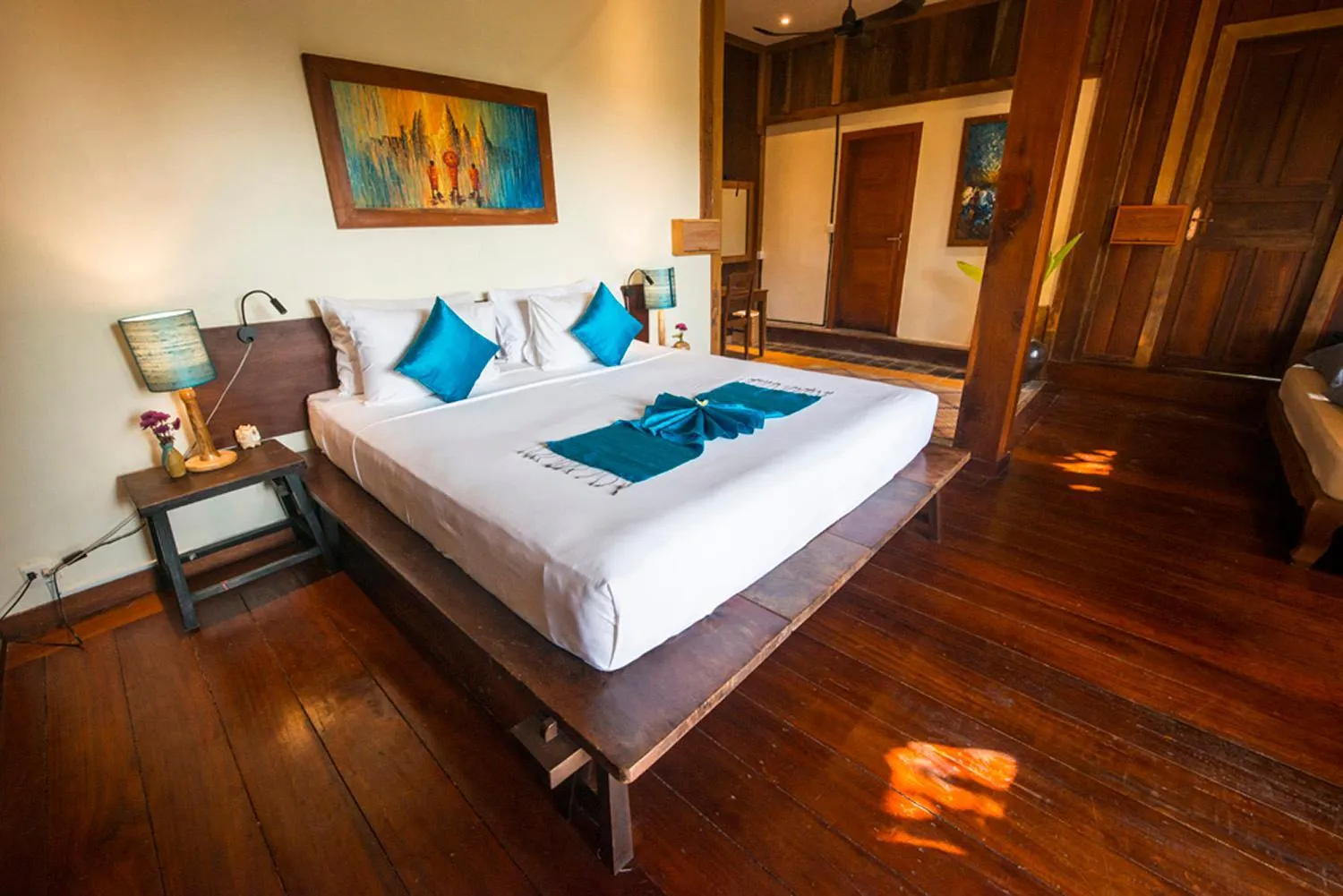 Bed in Maisons Wat Kor