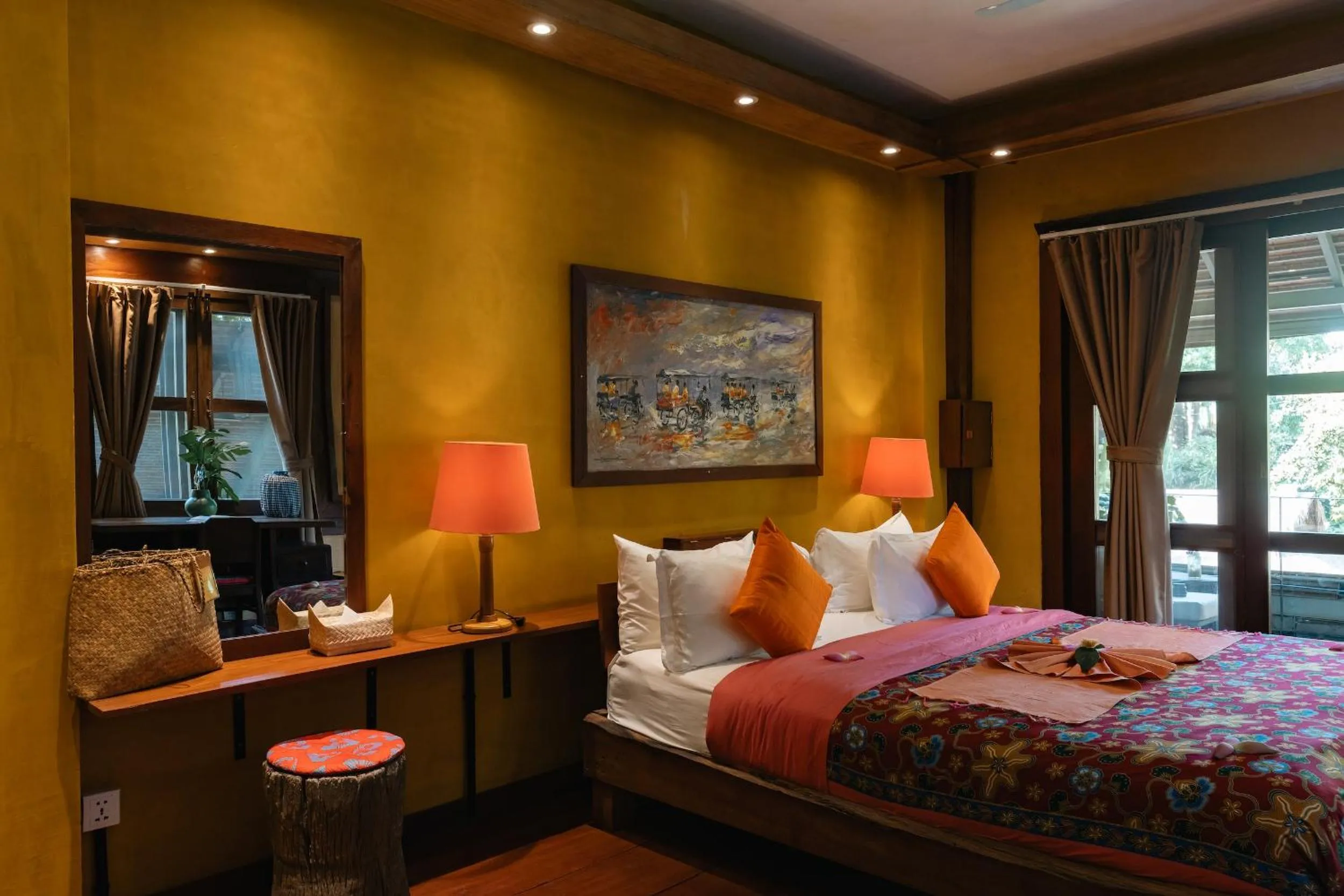 Bed in Maisons Wat Kor