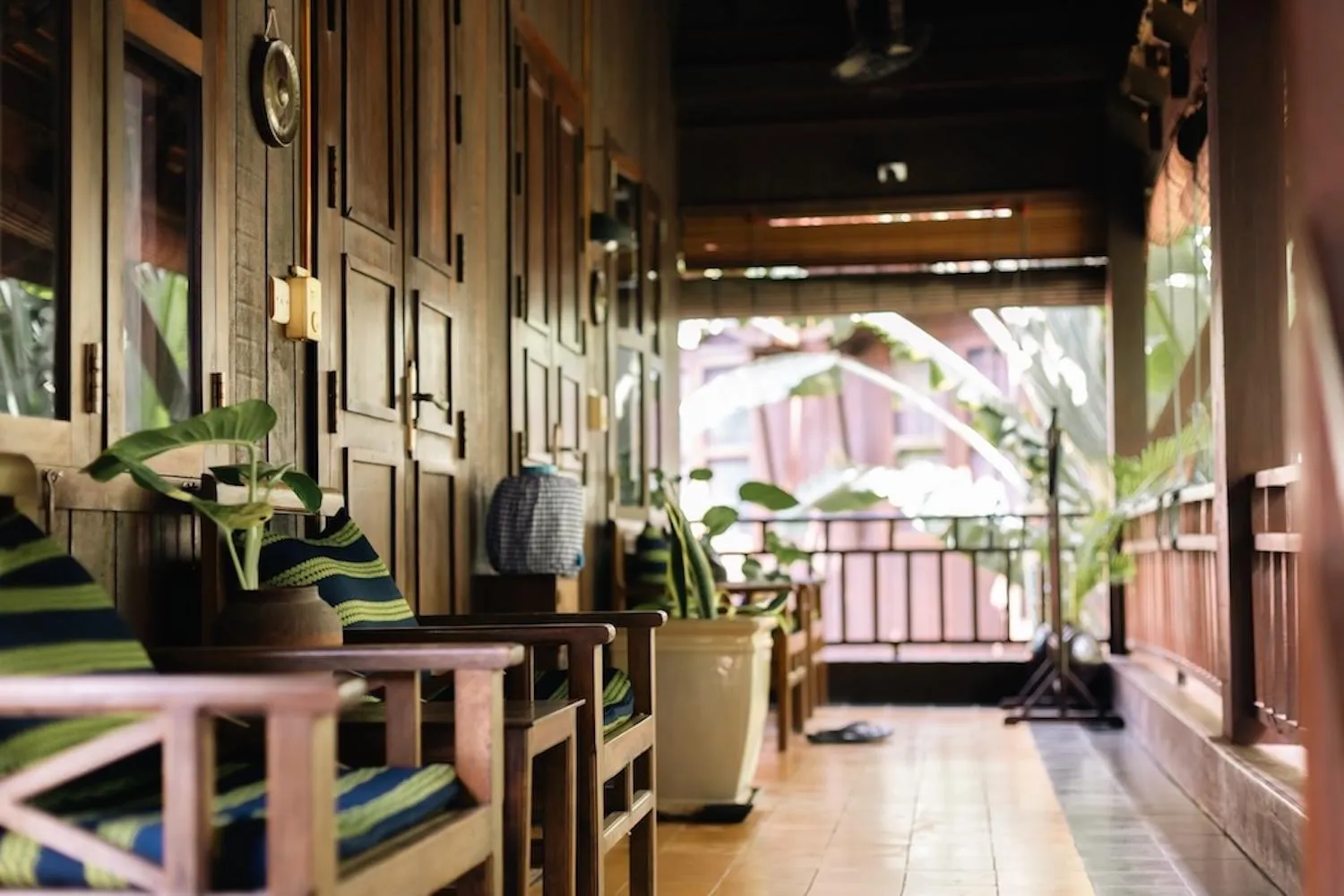 Balcony/Terrace in Maisons Wat Kor