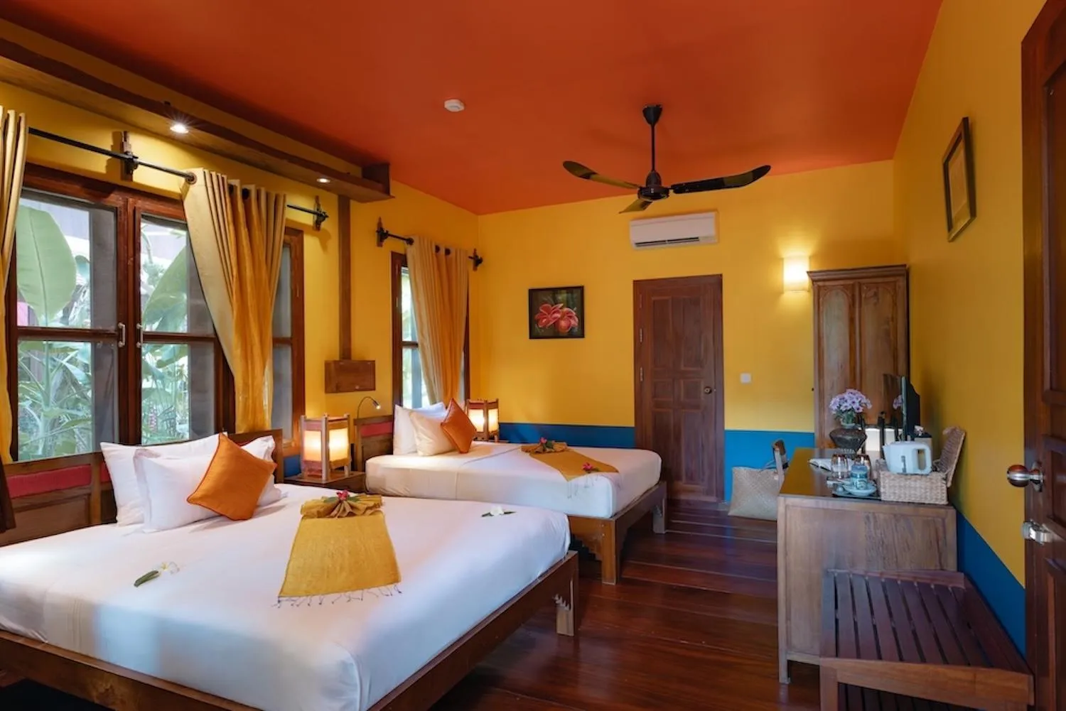 Bedroom, Bed in Maisons Wat Kor