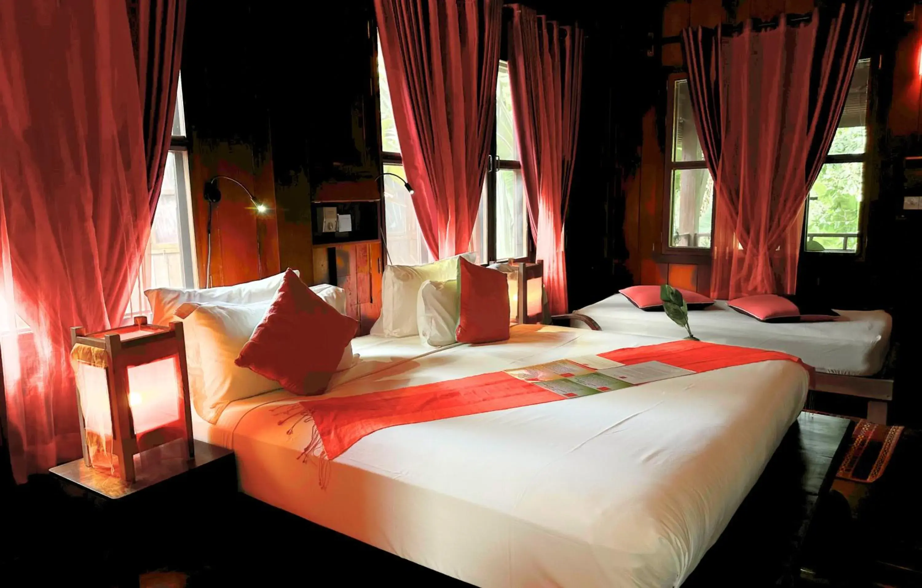 Lotus Double - Extra bed available in Maisons Wat Kor Lotus Double - Extra bed available in Maisons Wat Kor