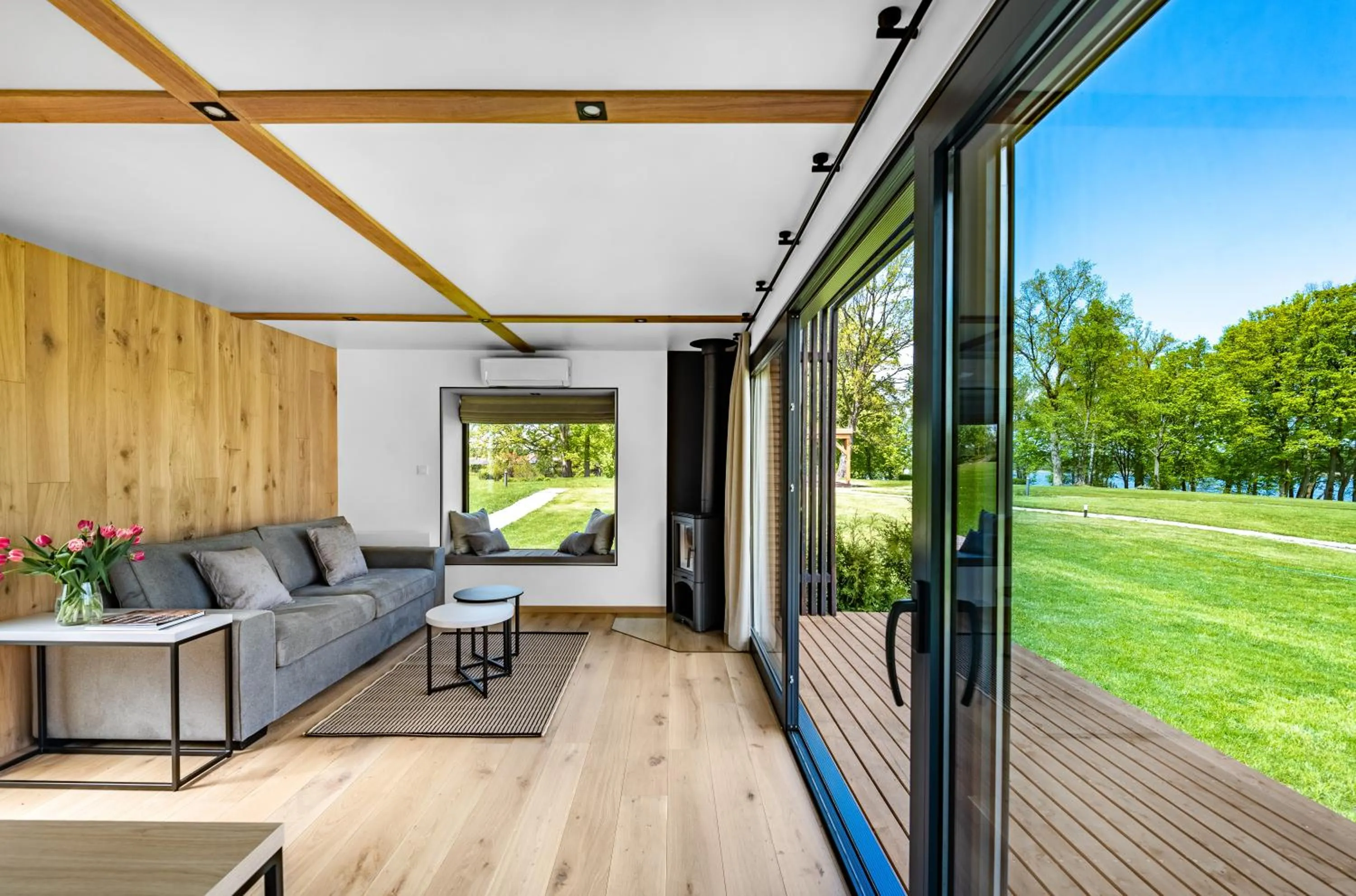 Living room in Pałac Warlity