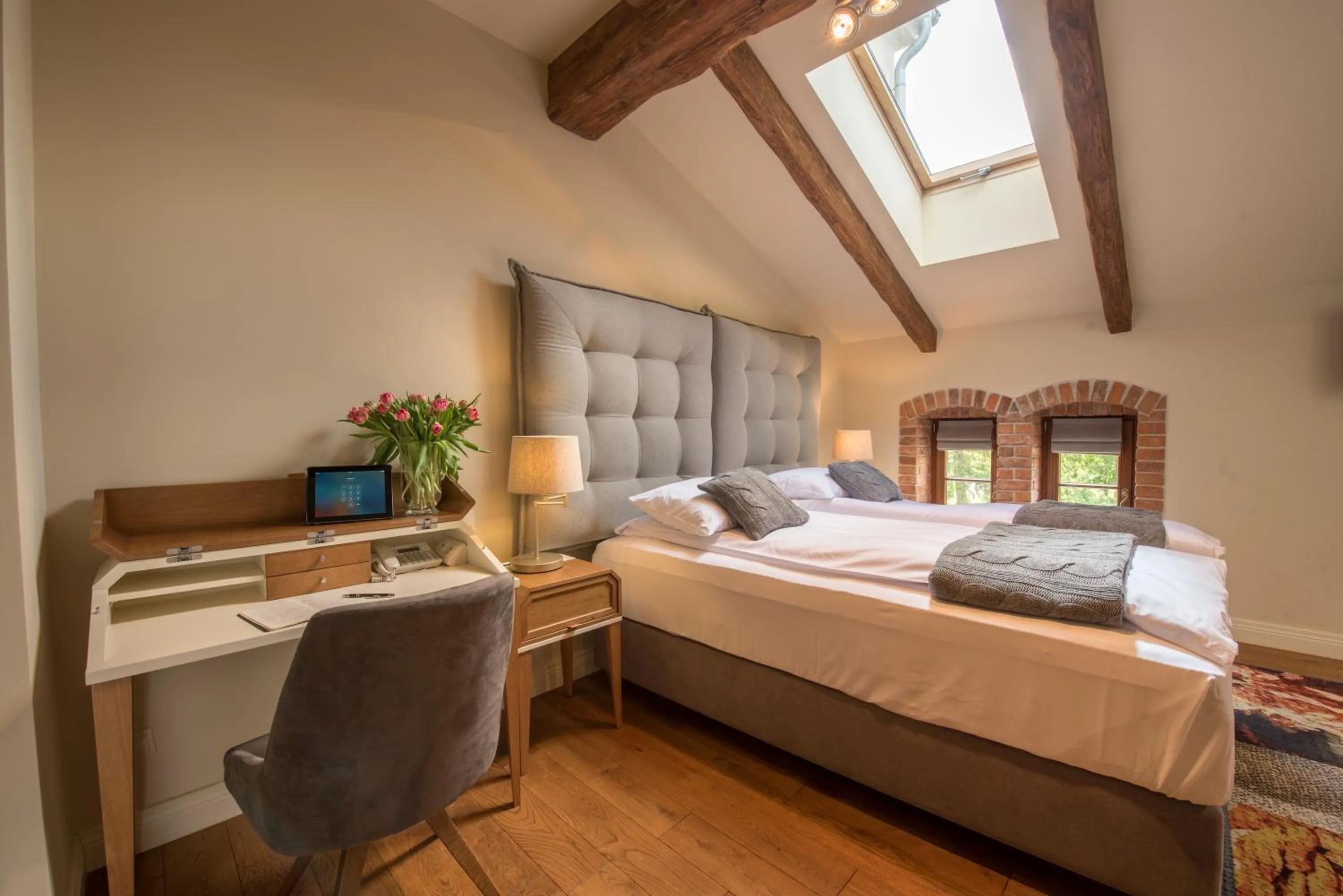 Bed in Pałac Warlity