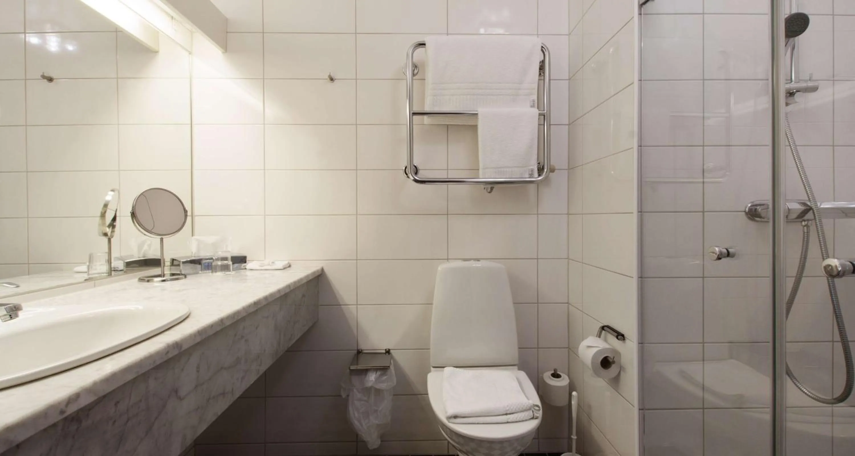 Shower in Best Western Plus Västerviks Stadshotell