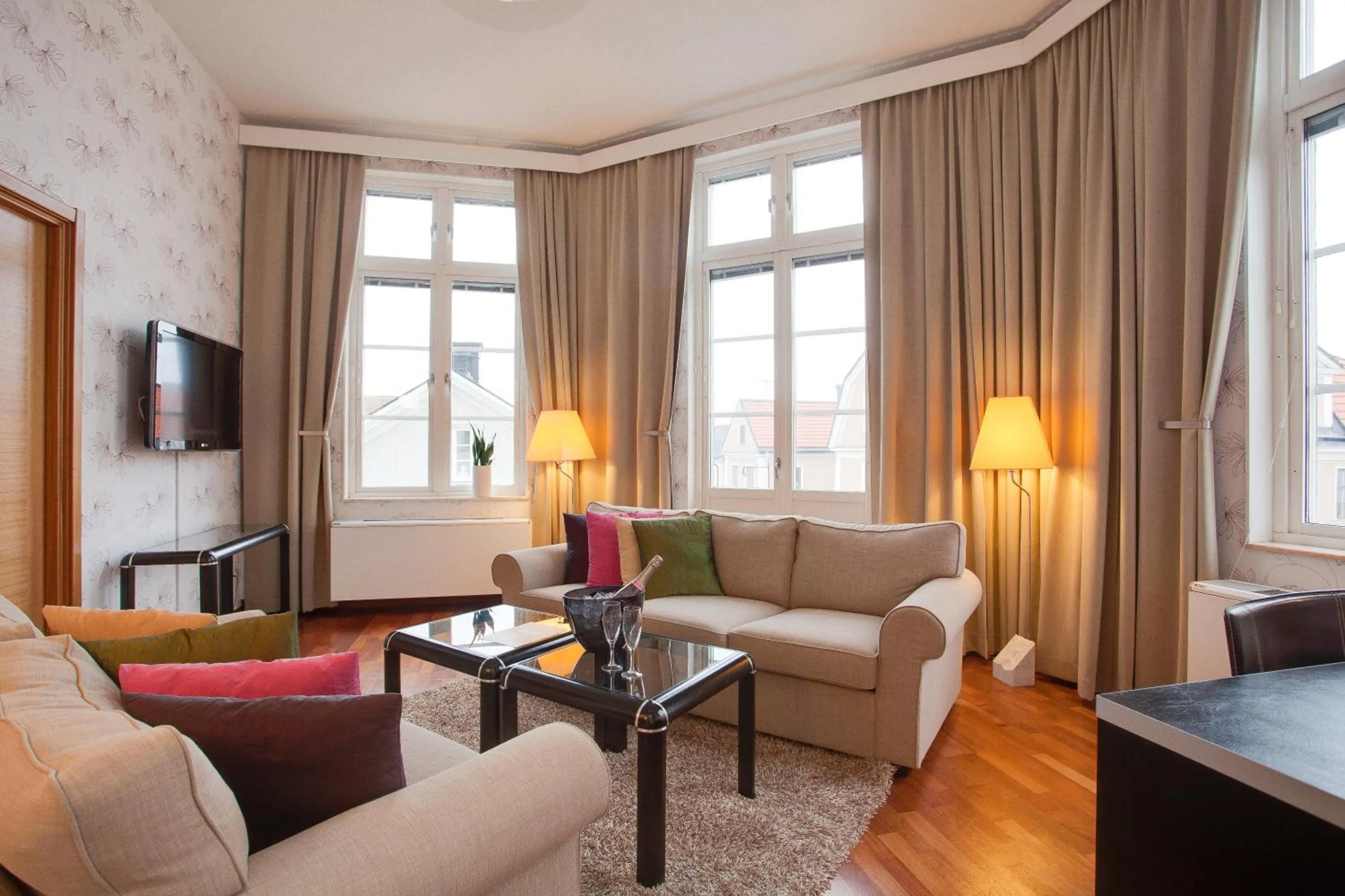 Living room in Best Western Plus Västerviks Stadshotell