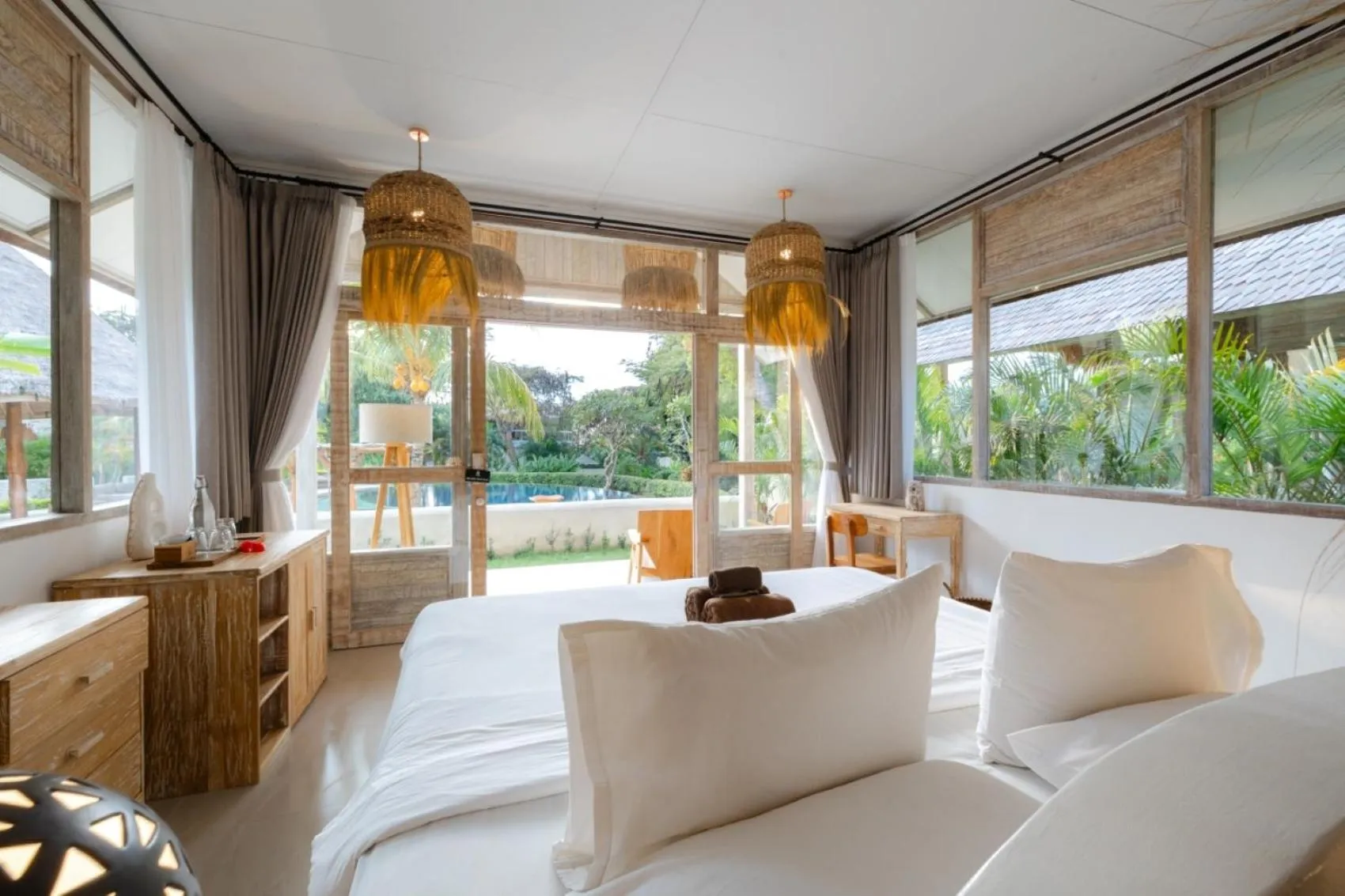 Garden view in La Joya Balangan Resort