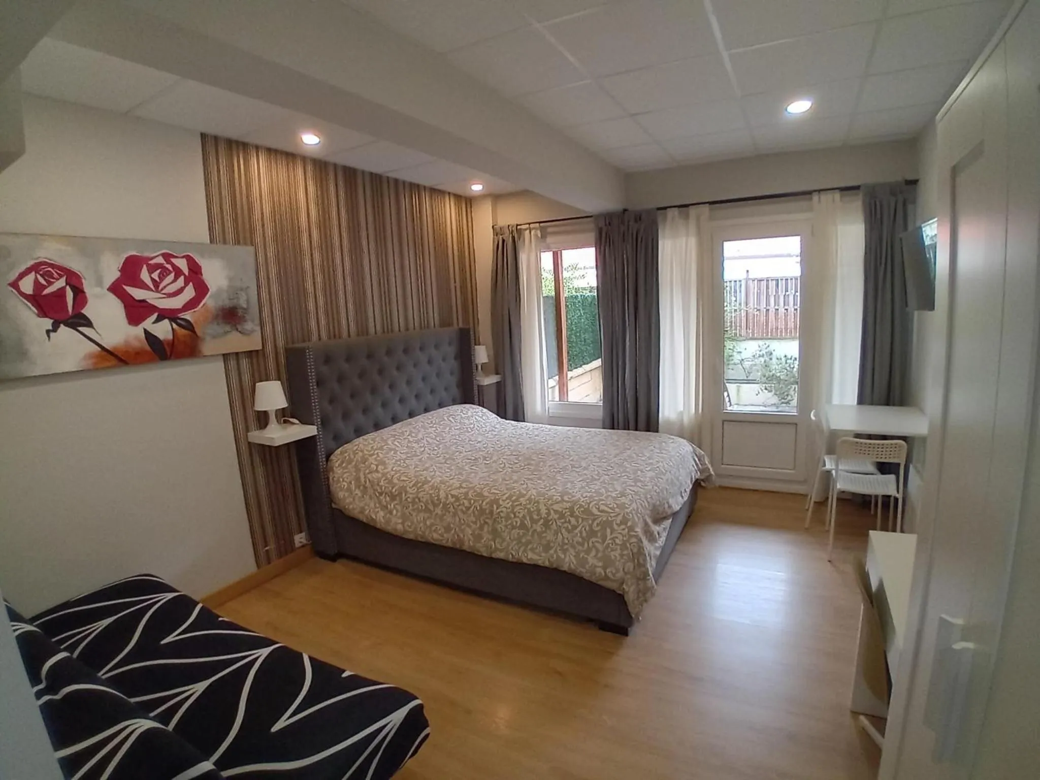 Bed in Estudios Bilbao Deusto