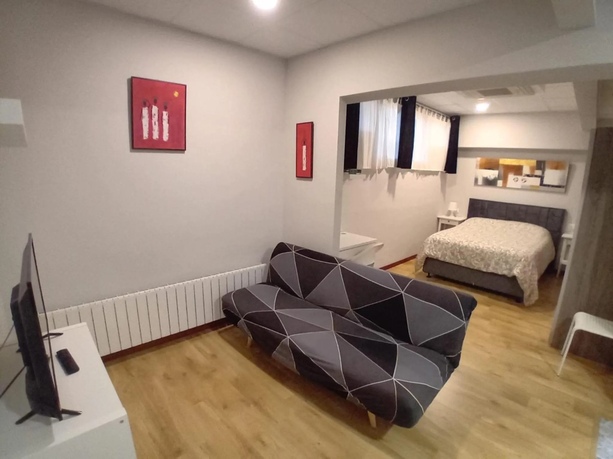 Bed in Estudios Bilbao Deusto