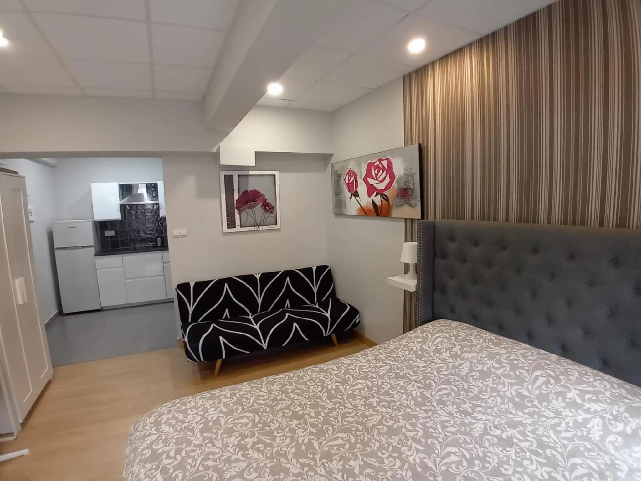 Bed in Estudios Bilbao Deusto