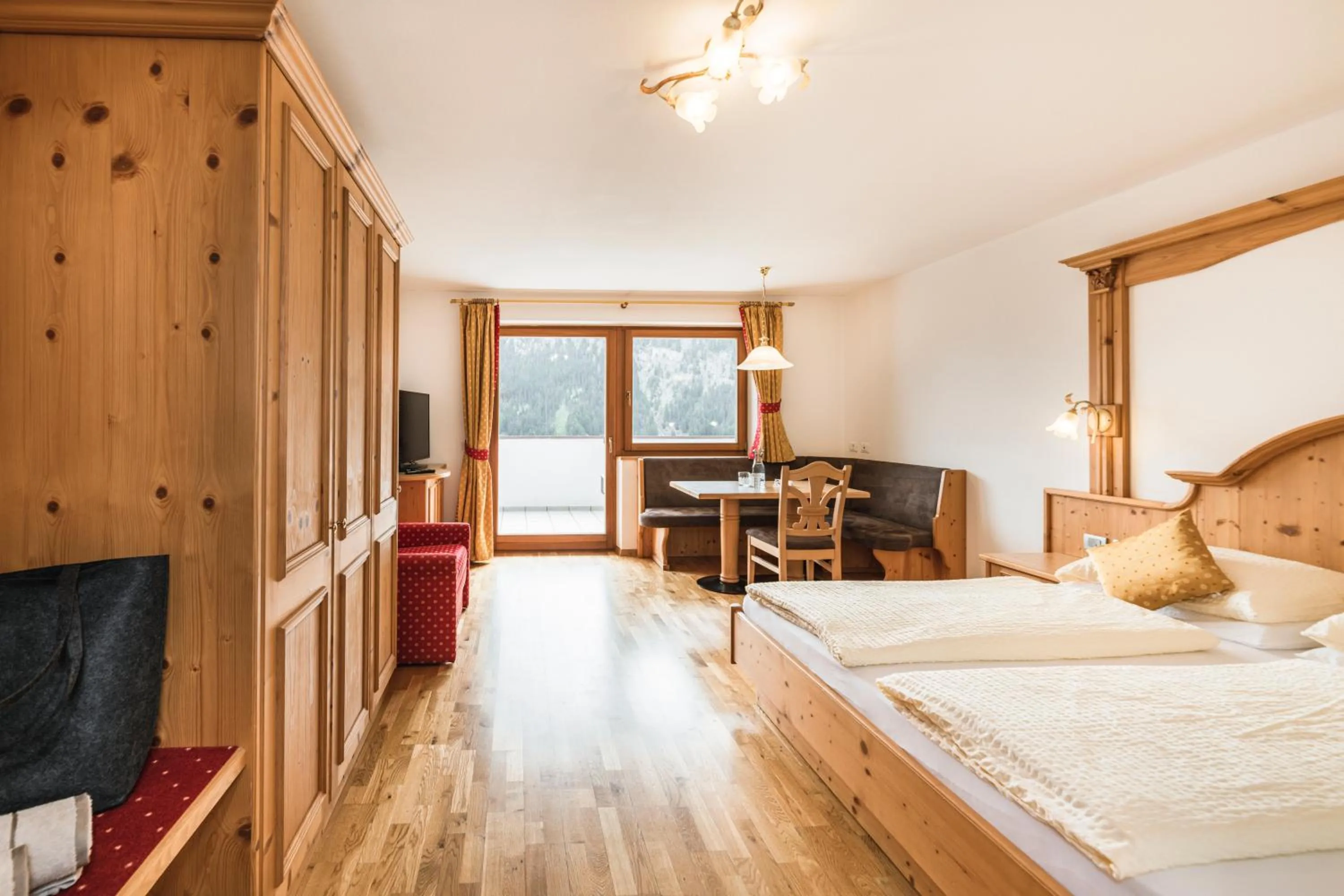 Living room, Bed in Residence Rumanon