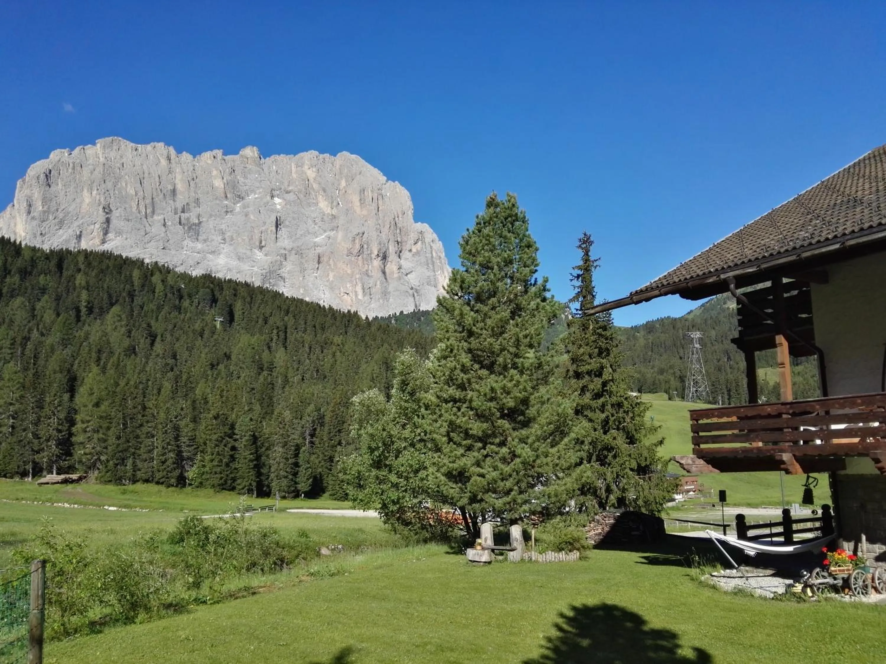 Garden in Hotel Wolf