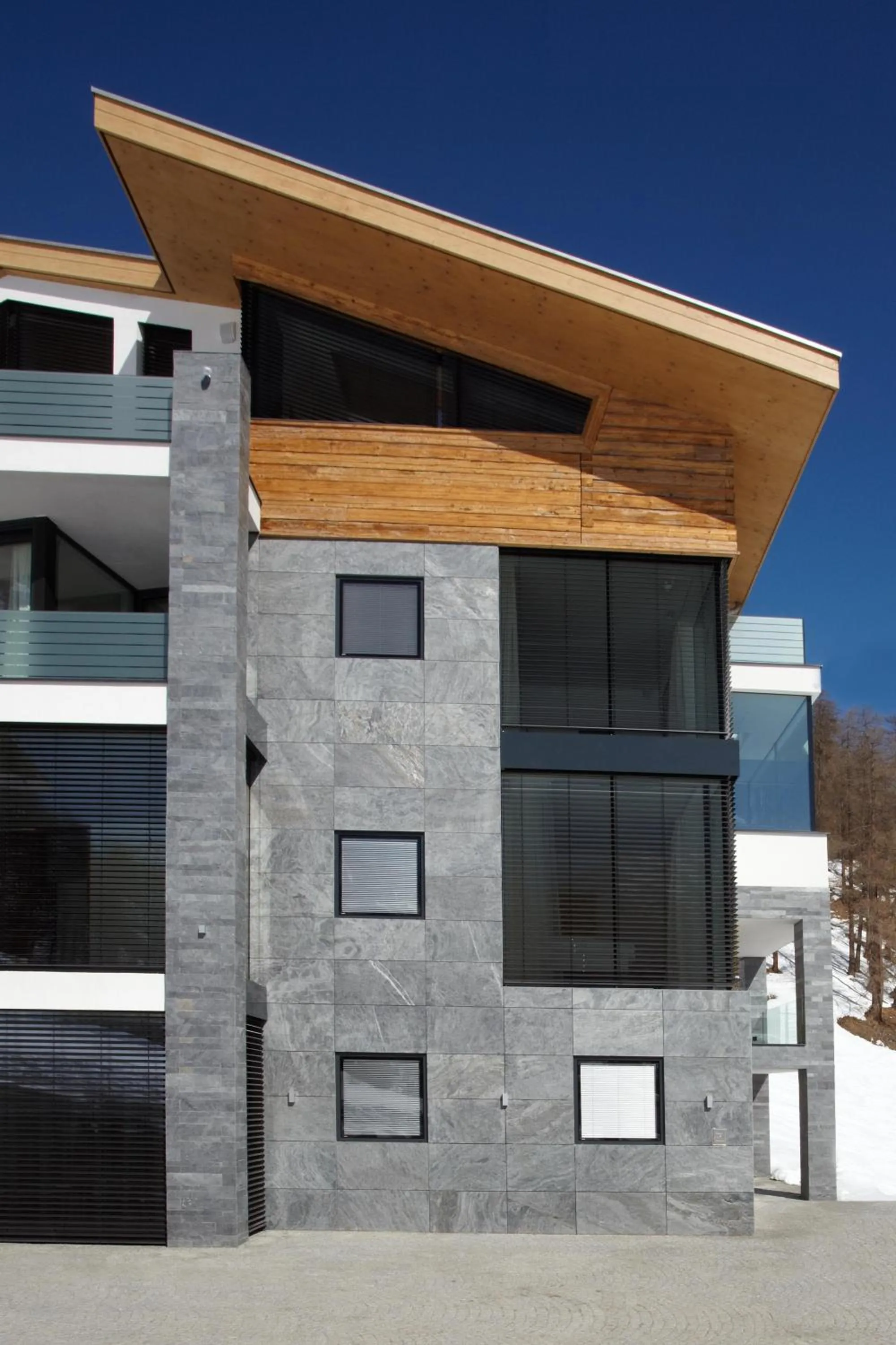 Facade/entrance in Alpinlodge & Spa