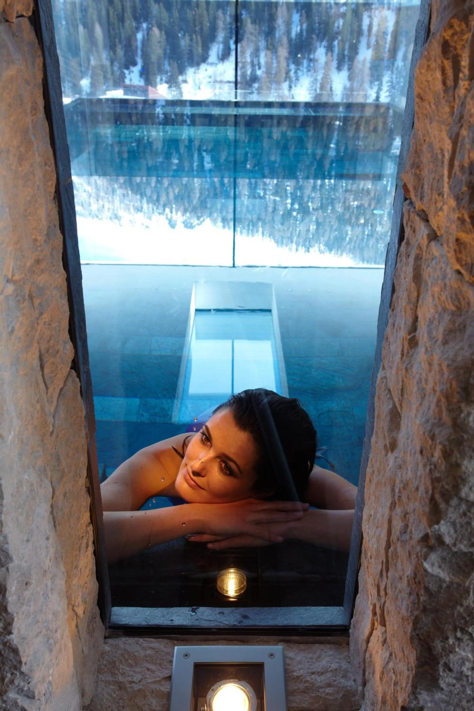 Hot Tub in Alpinlodge & Spa