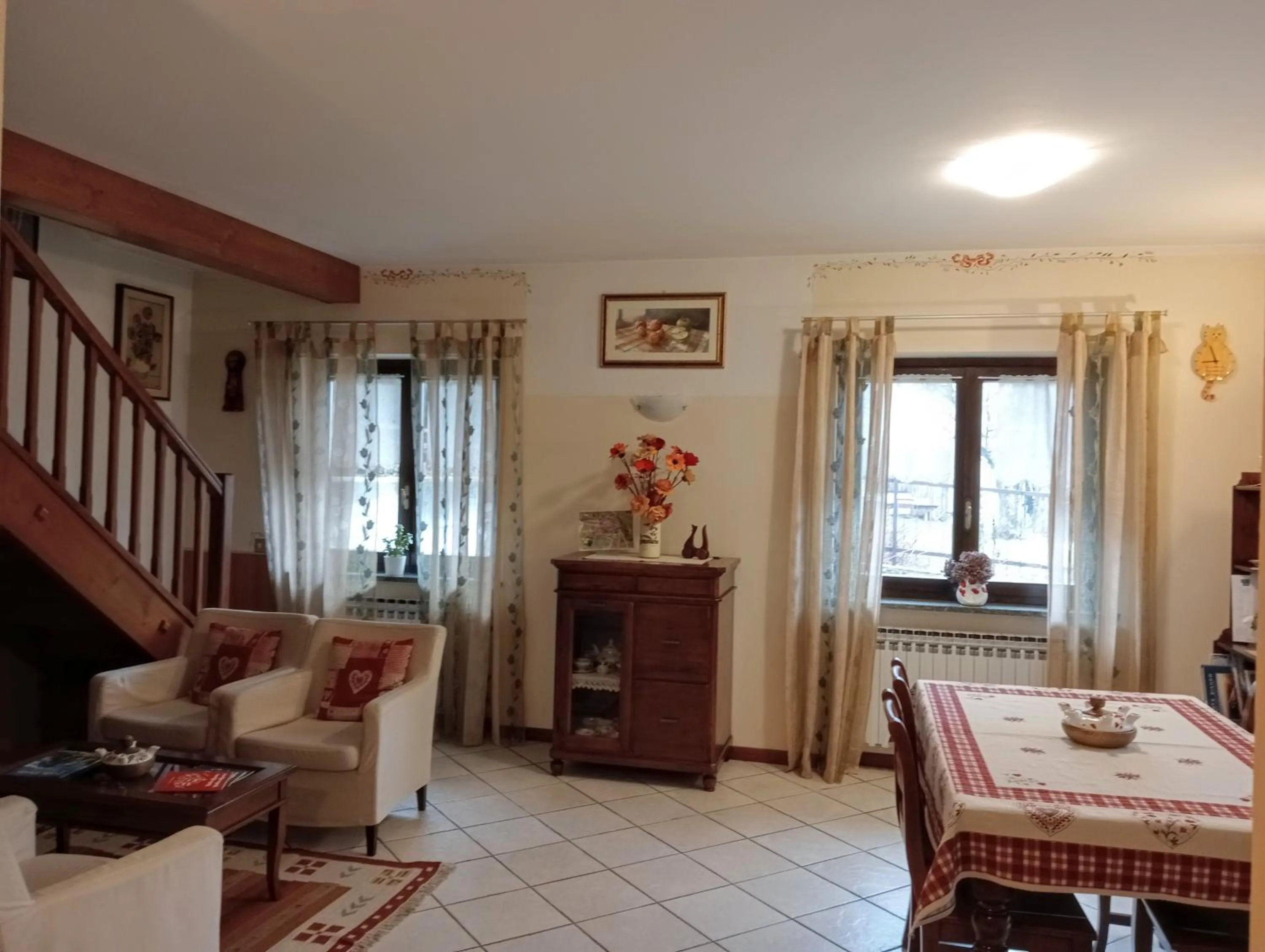 Living room in B&B Au Petit Bonheur