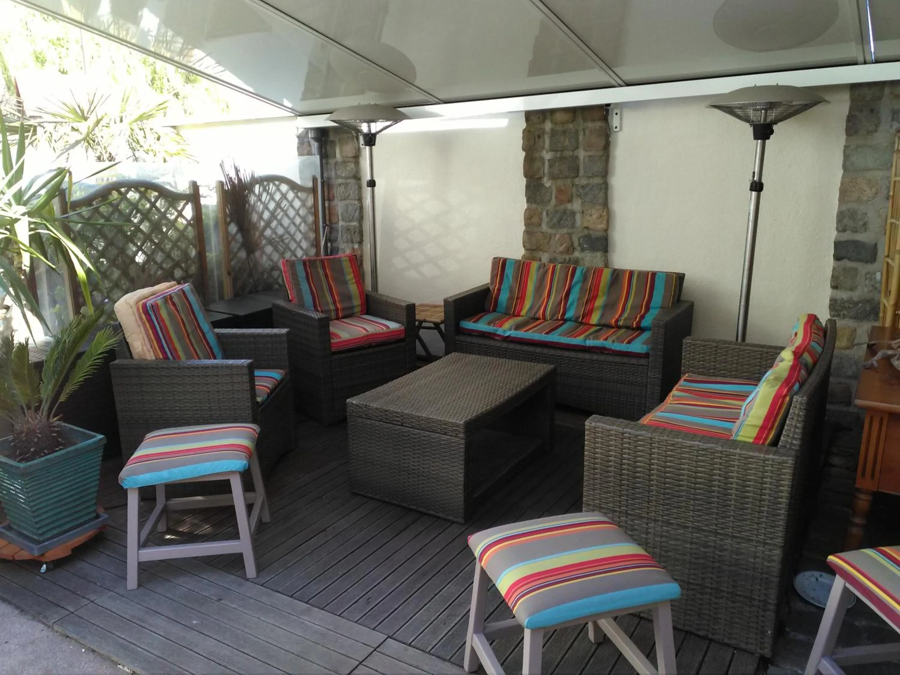 Garden in Le Clos Robinson