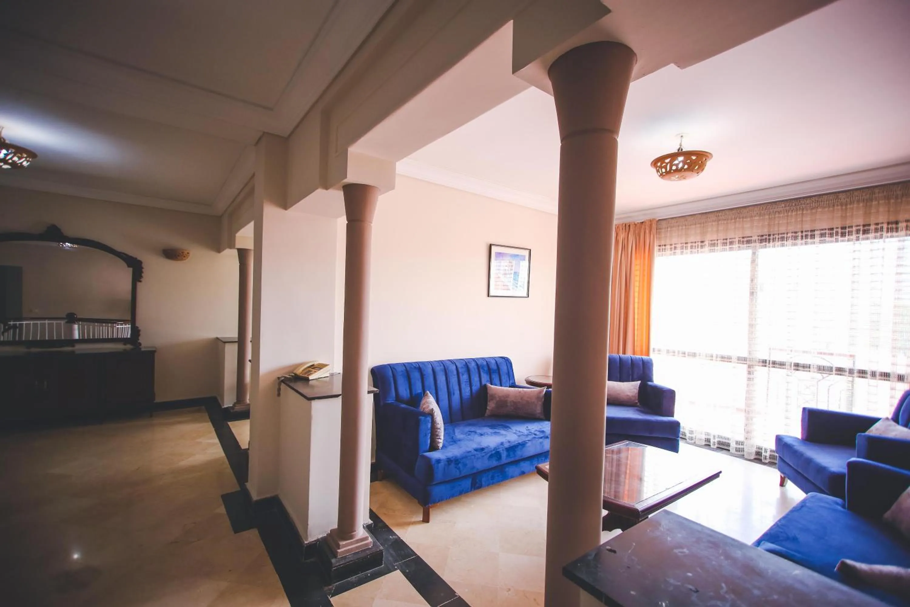 Living room in Appart Hotel Alia