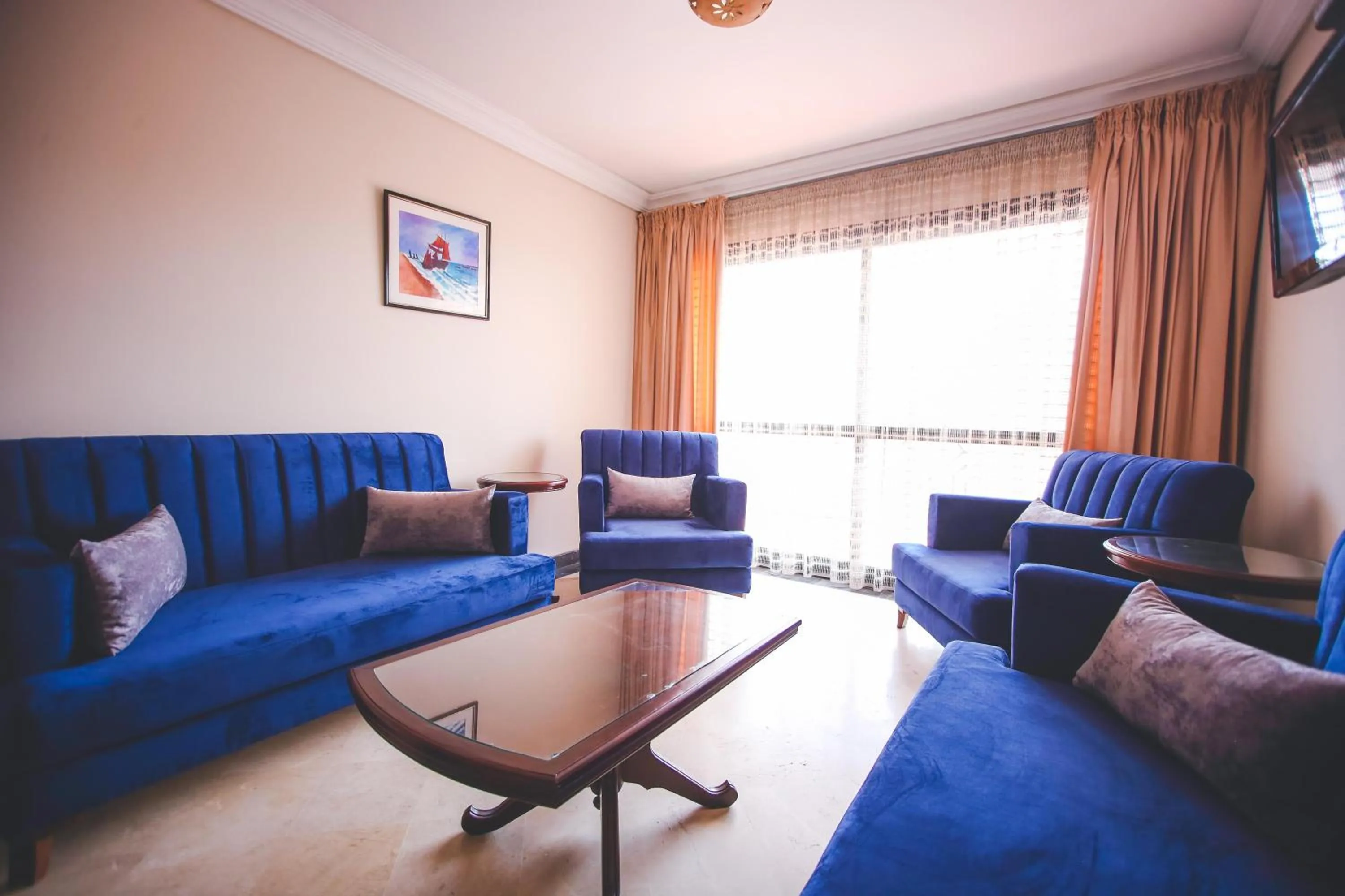 Living room in Appart Hotel Alia