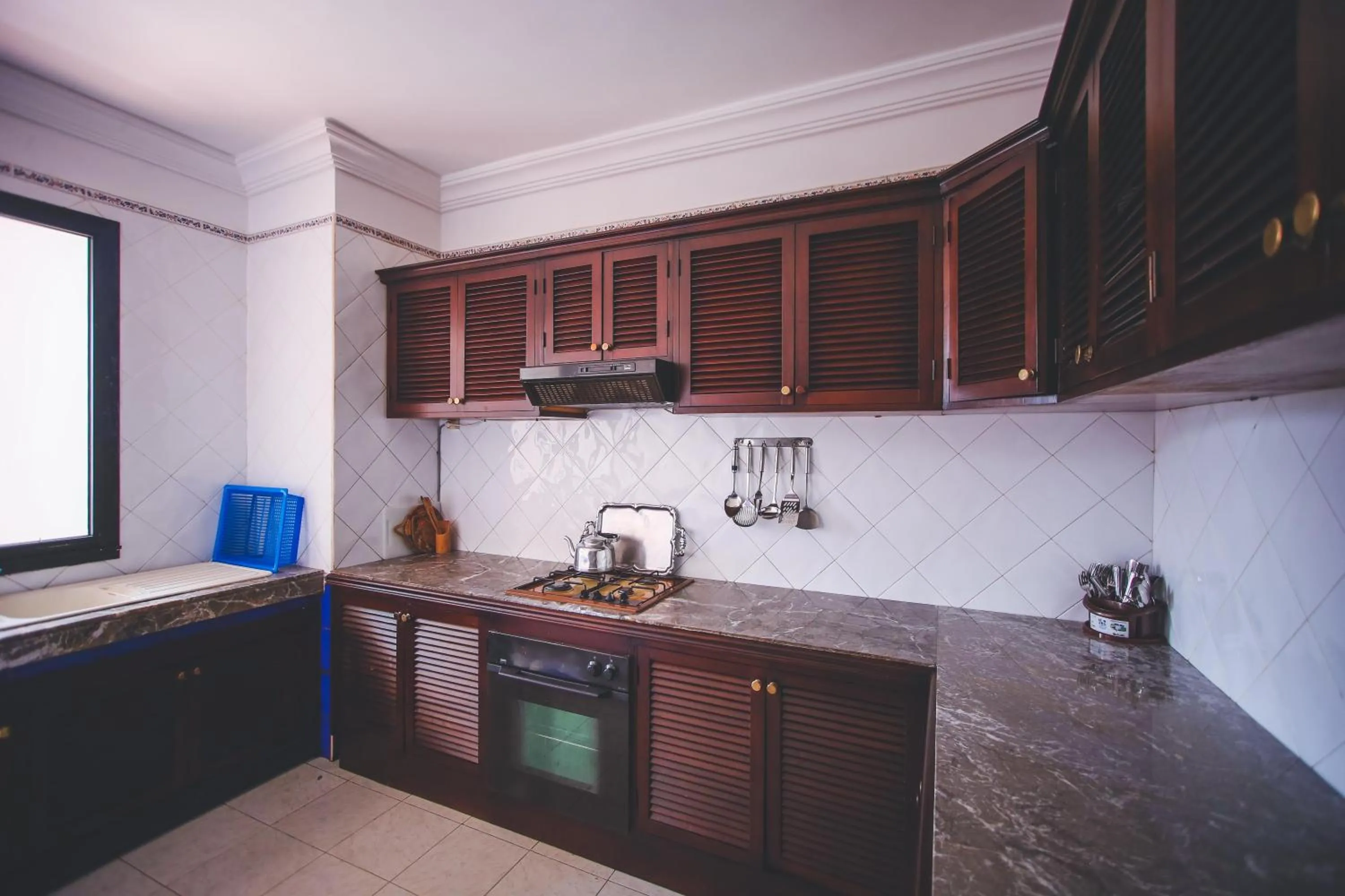 Kitchen or kitchenette in Appart Hotel Alia