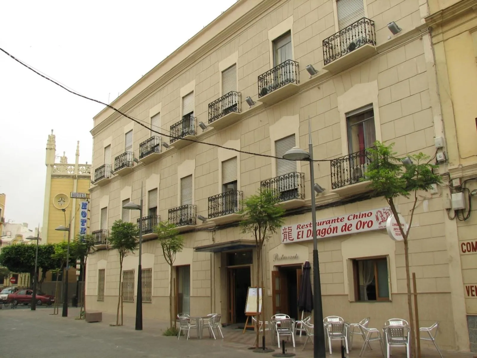 Facade/entrance in Hotel Nacional Melilla