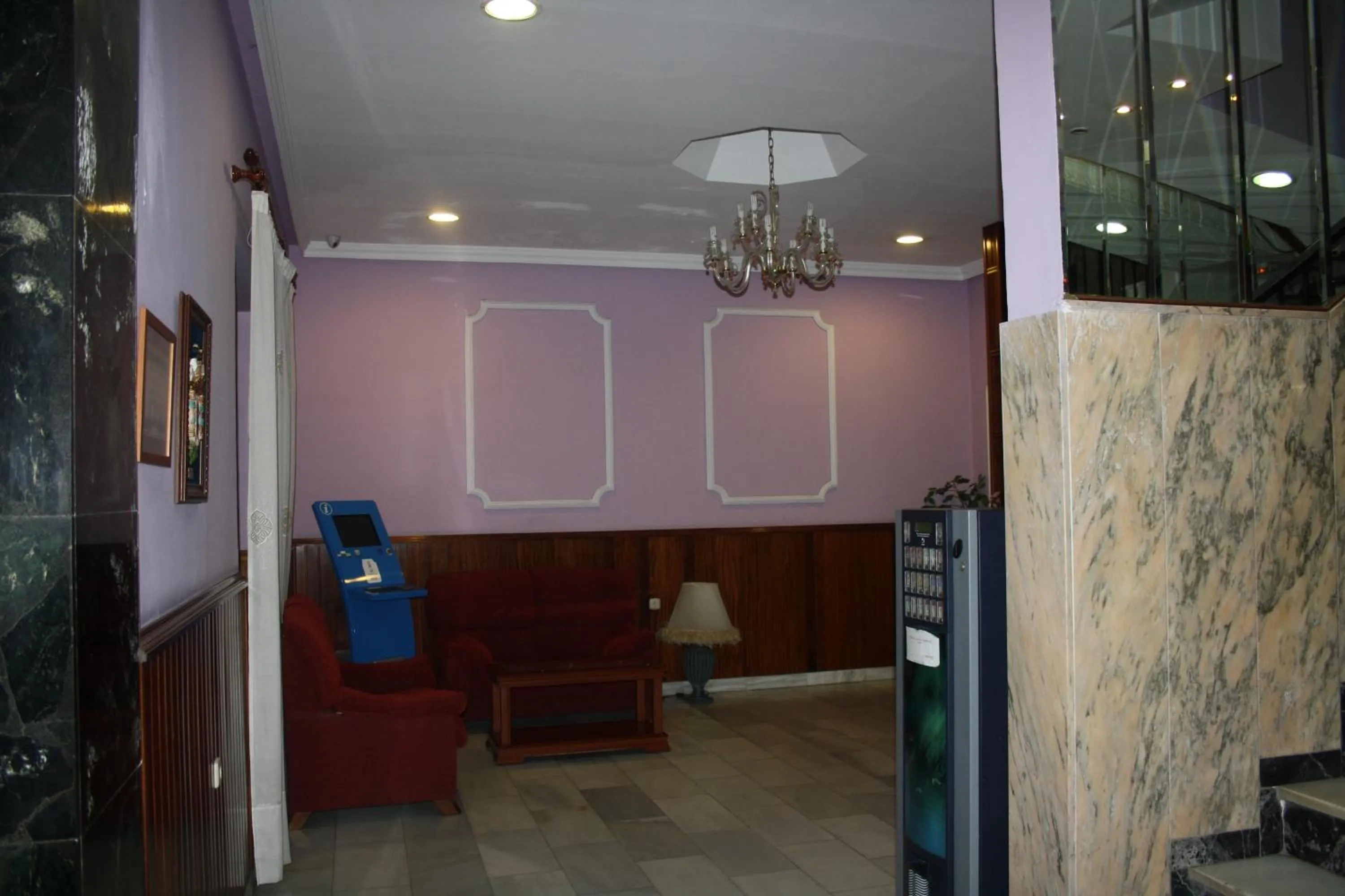 Lobby or reception in Hotel Nacional Melilla