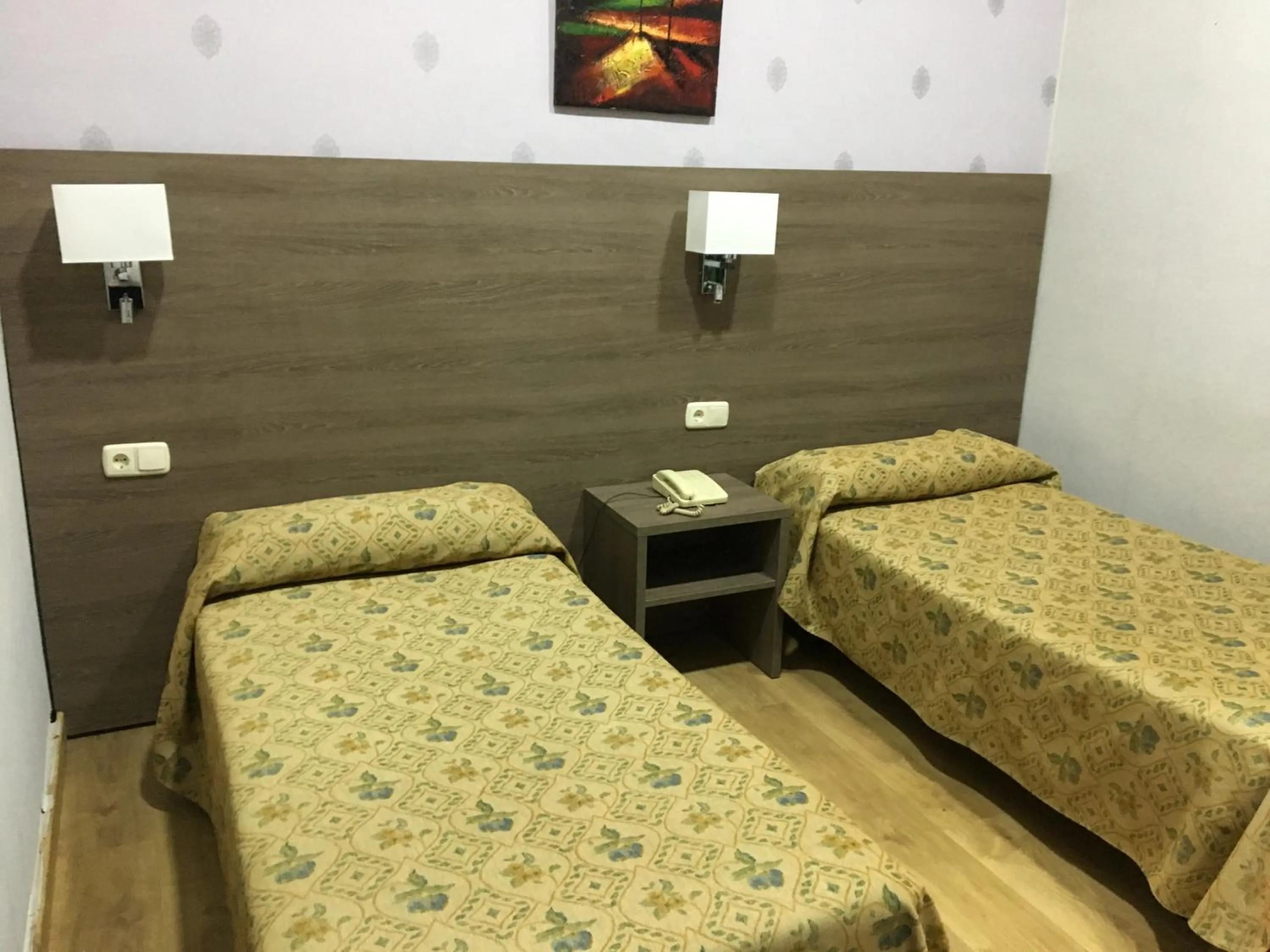 Bed in Hotel Nacional Melilla