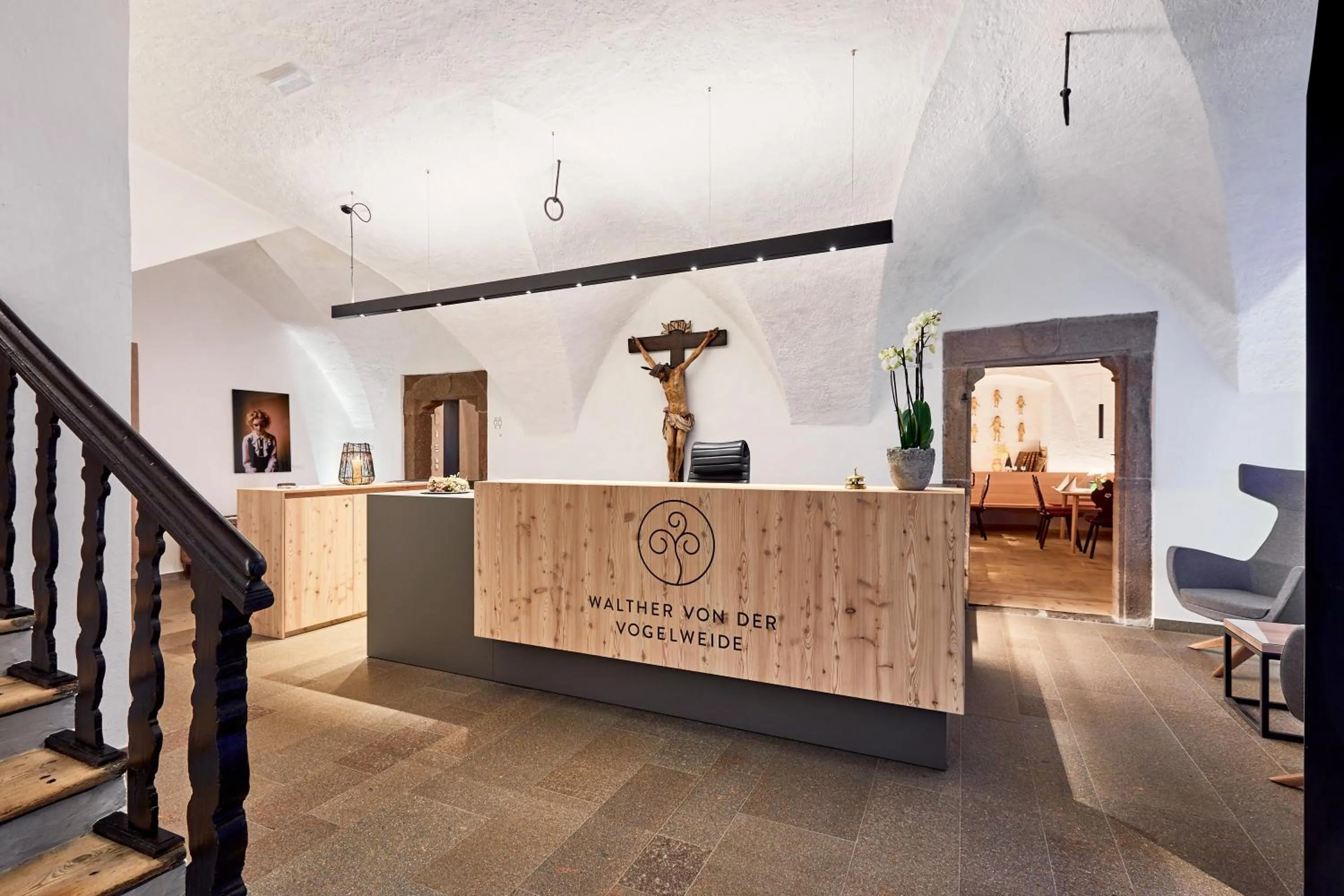 Lobby or reception in Hotel Walther v.d. Vogelweide Superior