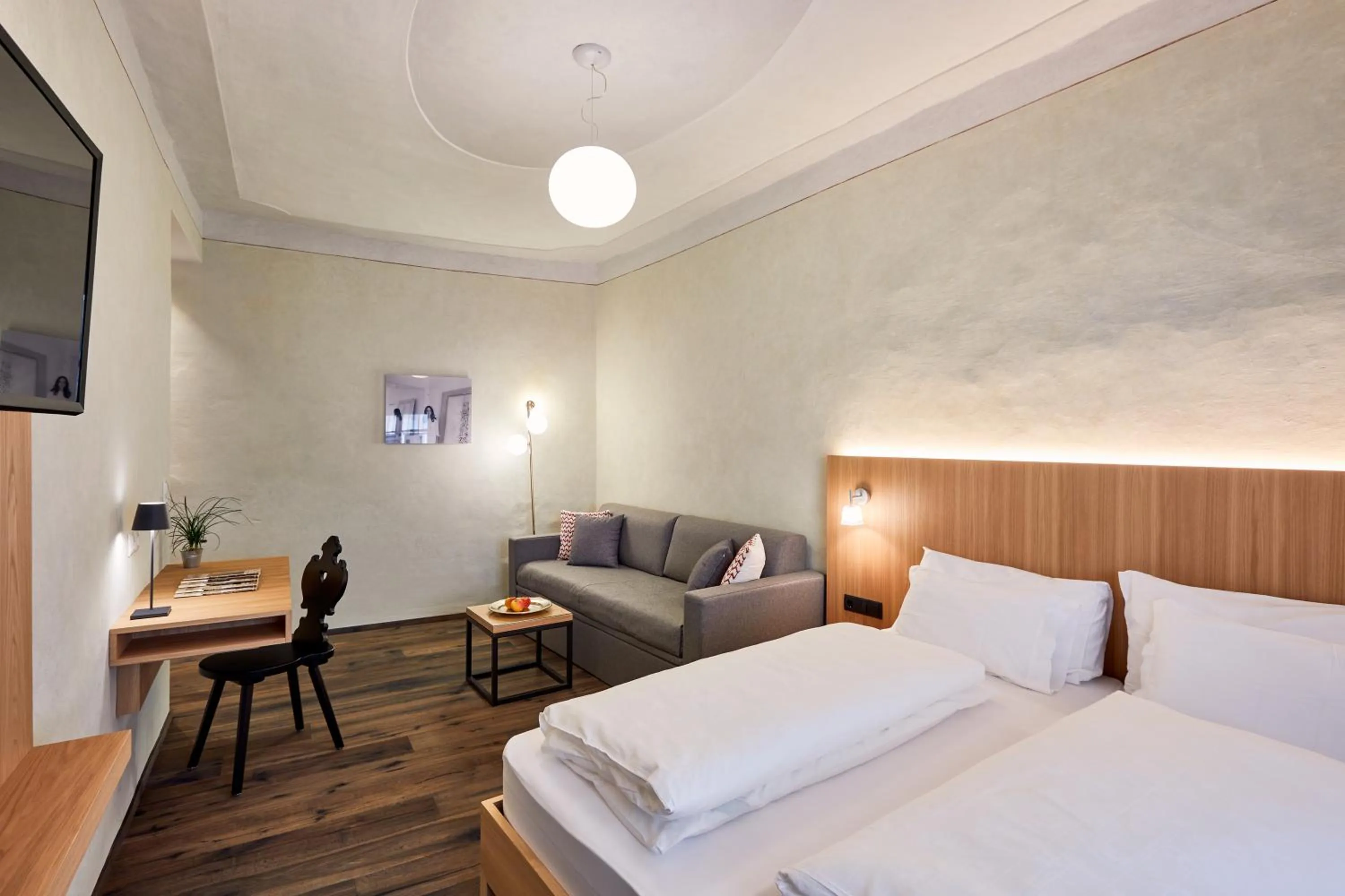 Bed in Hotel Walther v.d. Vogelweide Superior