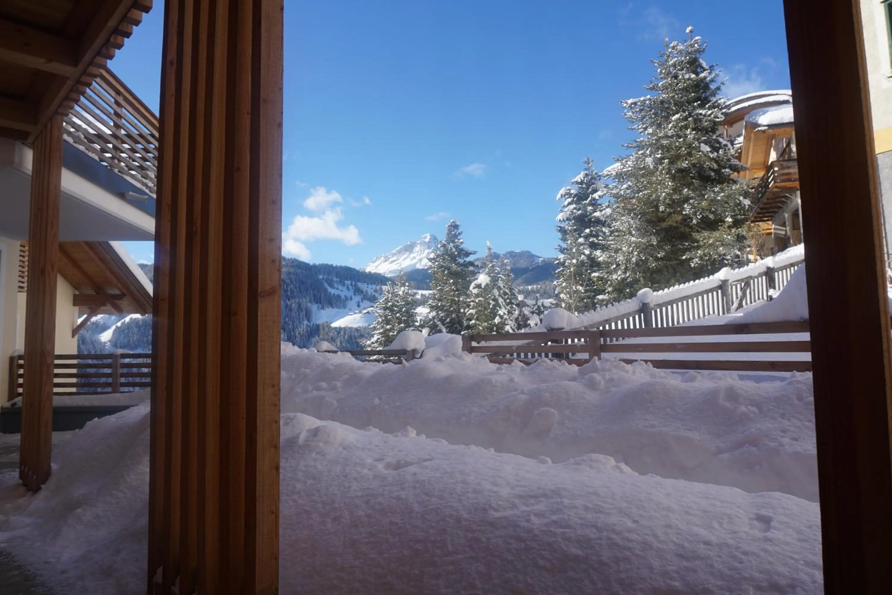 Garden view in La Palsa