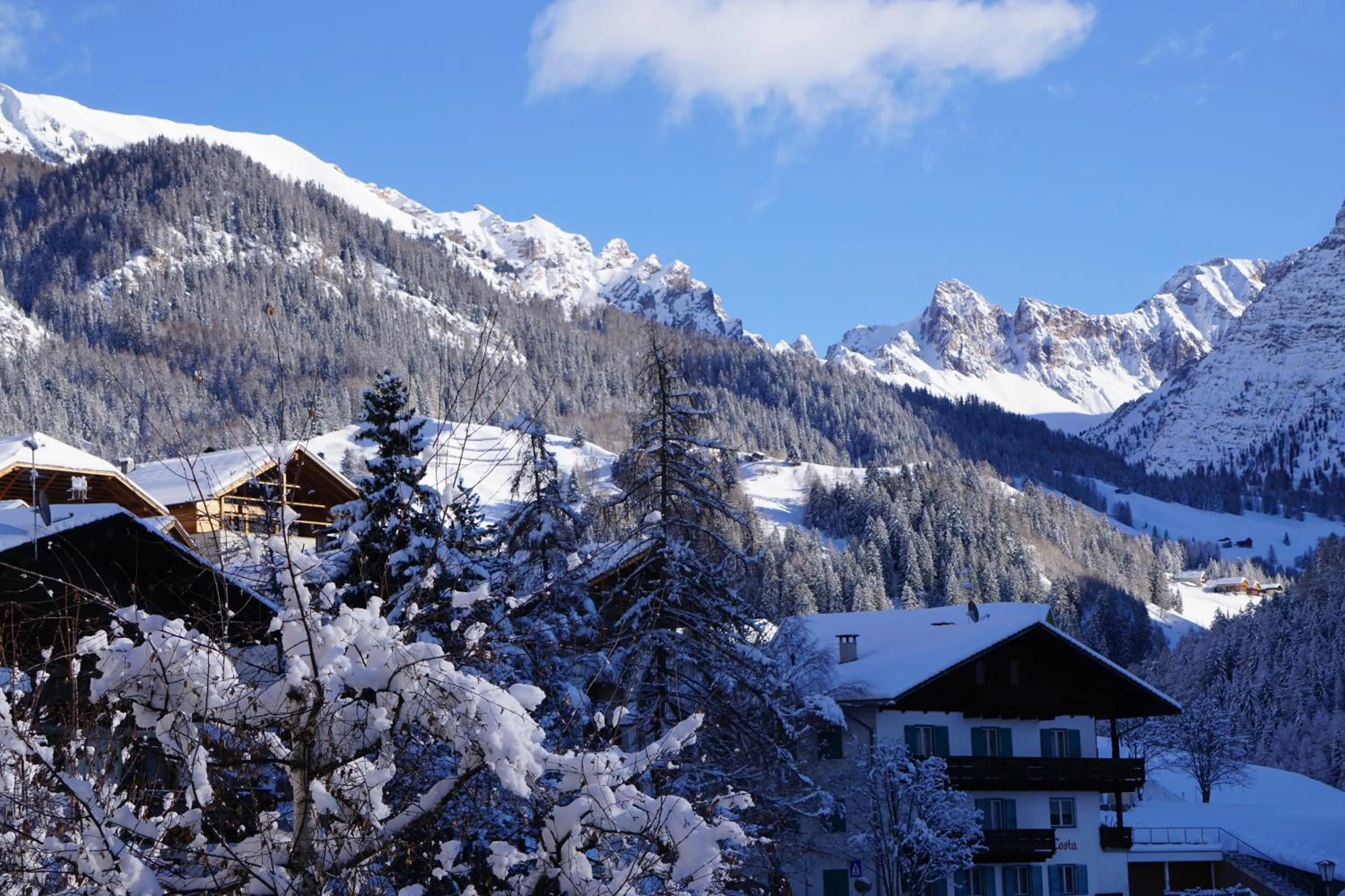 Mountain view in La Palsa