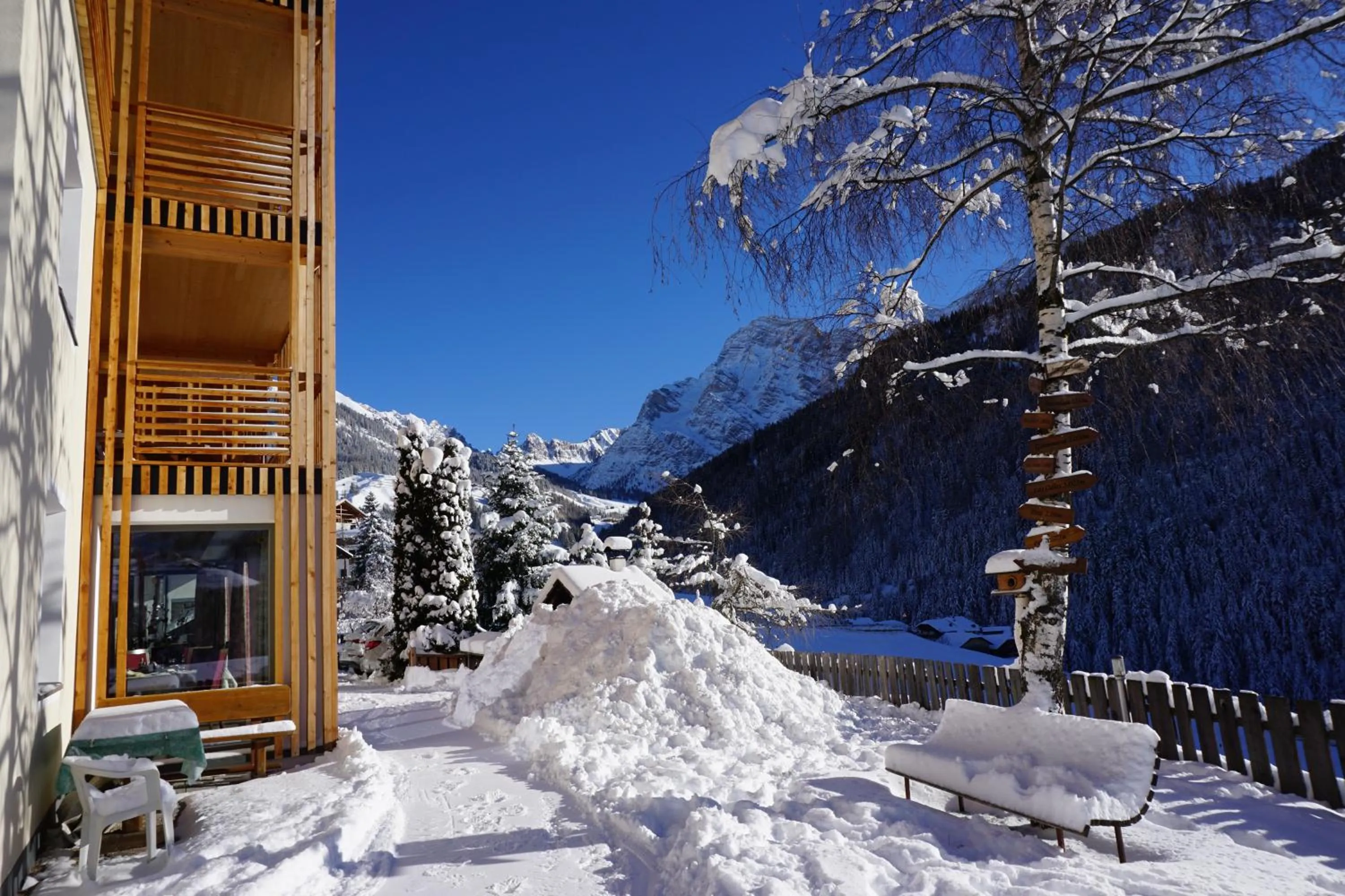 Mountain view in La Palsa