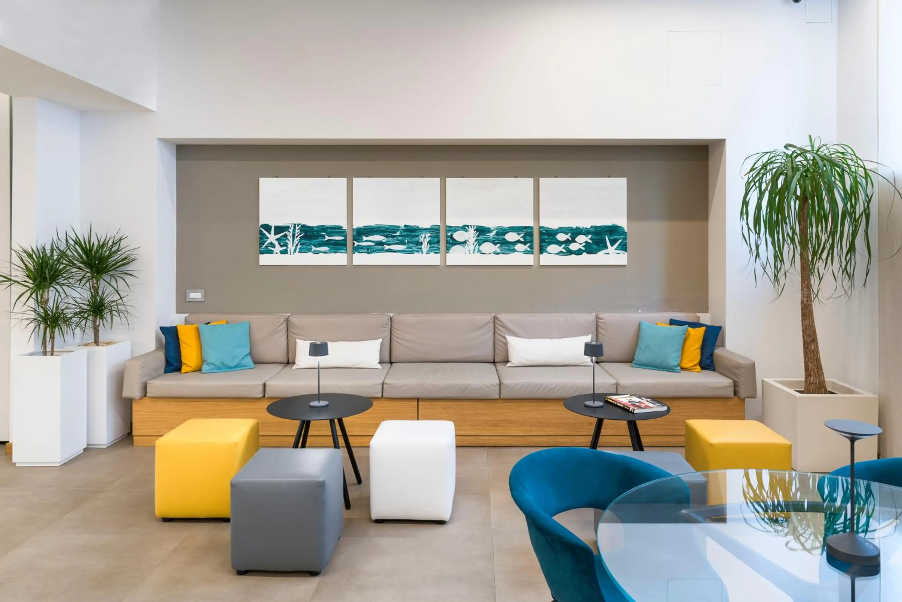 Seating area in Albatros Beach Hotel